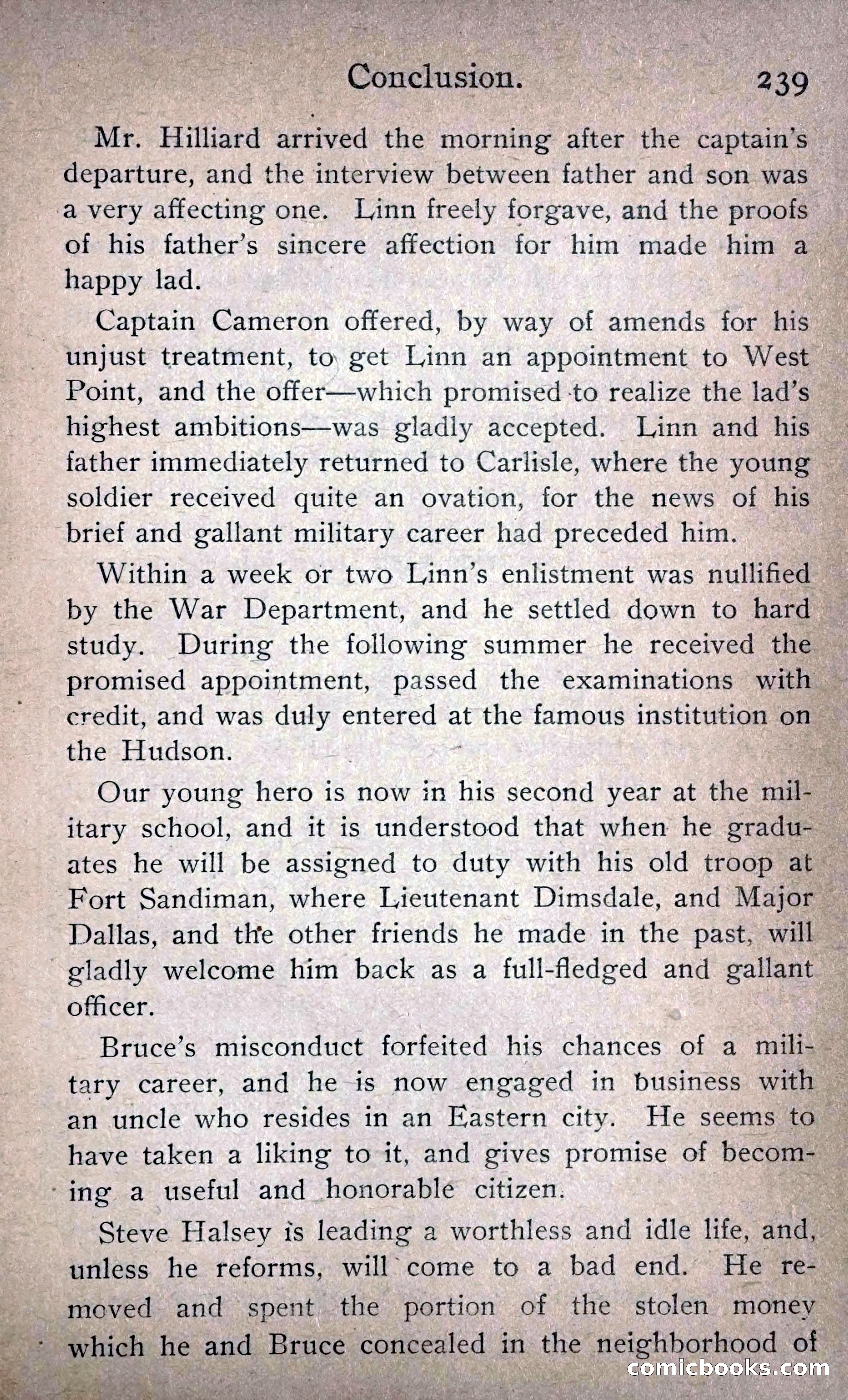 In Barracks and Wigwam — page 249 of 270
