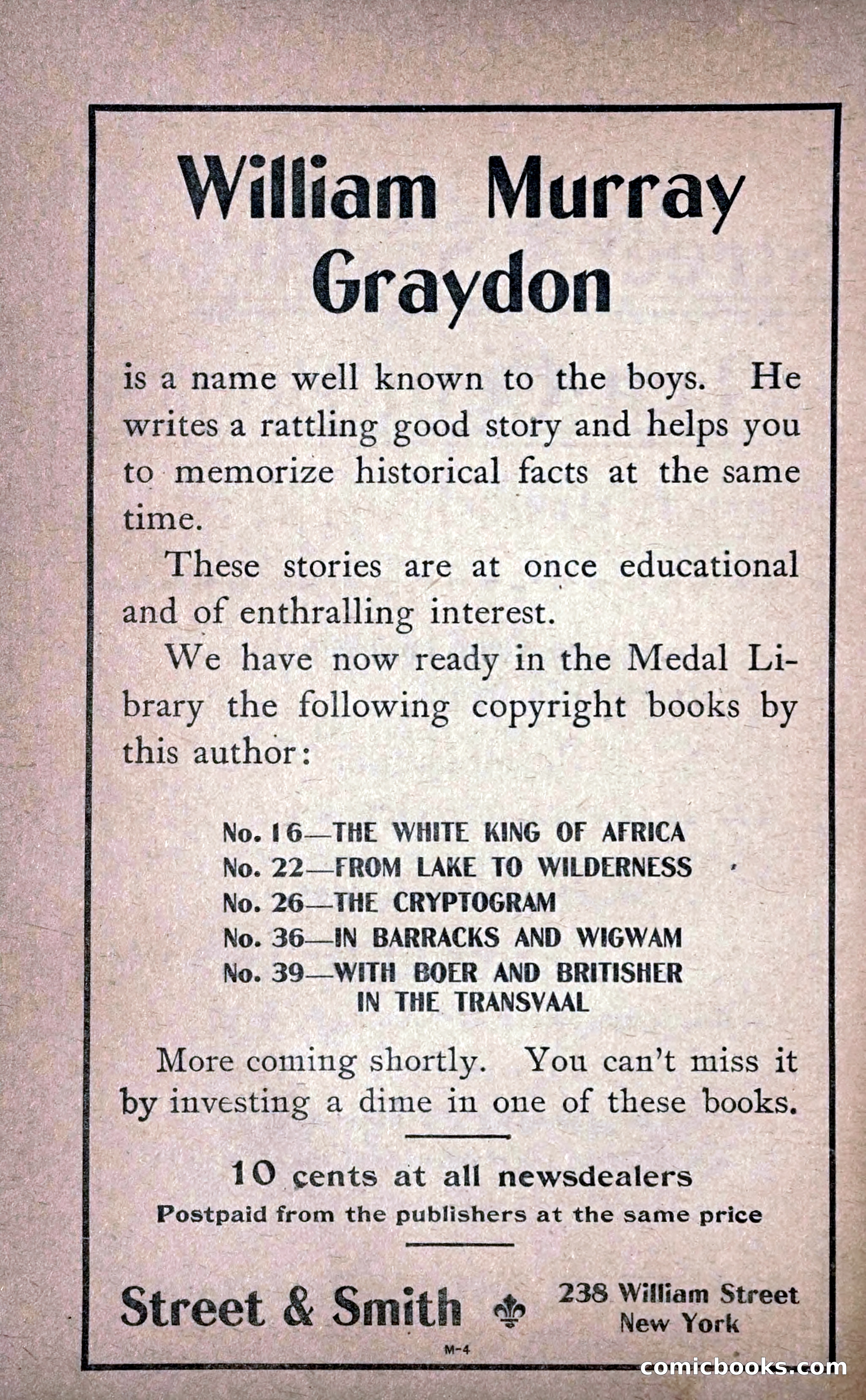 In Barracks and Wigwam — page 256 of 270