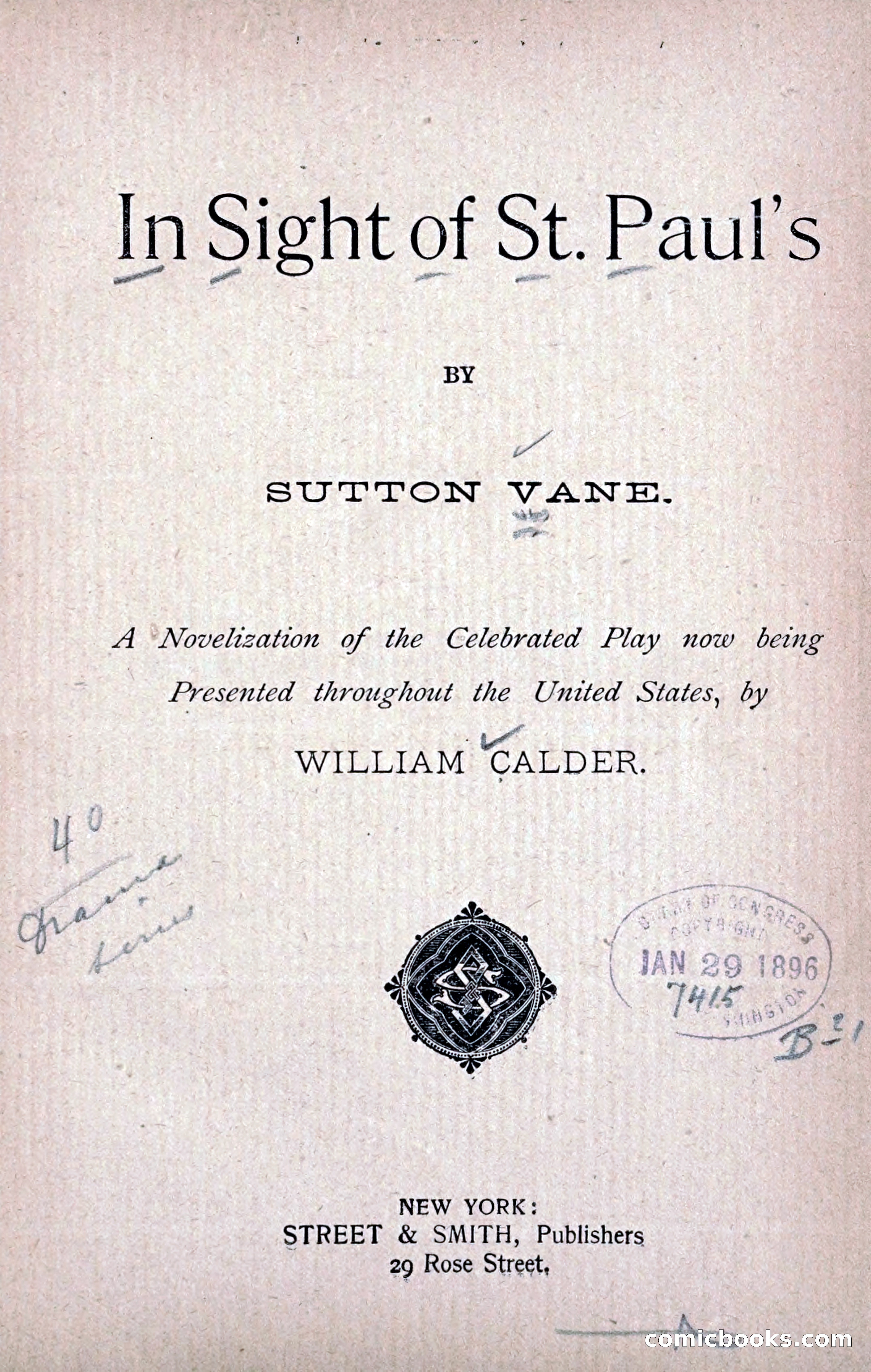 In Sight of St. Paul's — page 8 of 279
