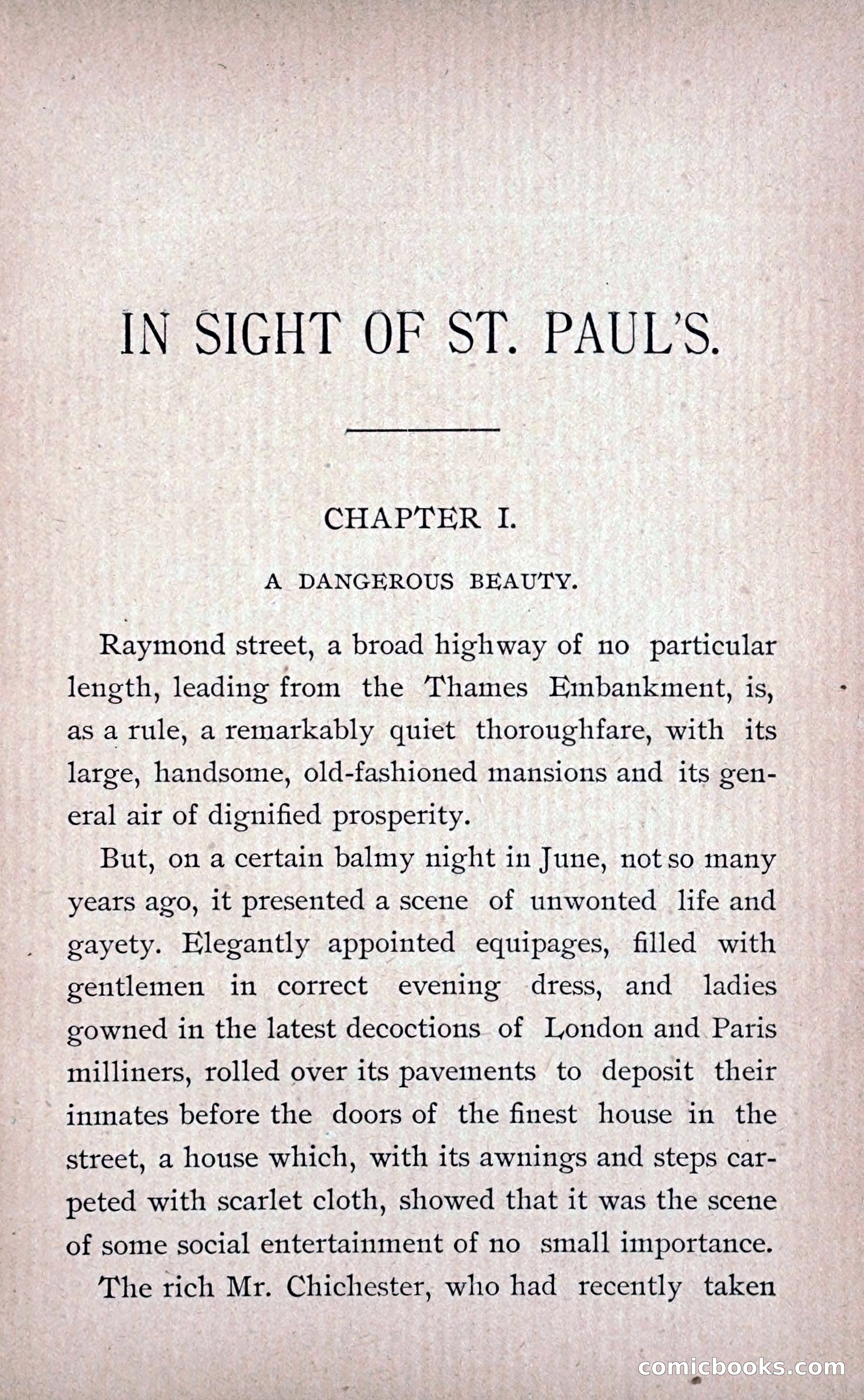 In Sight of St. Paul's — page 12 of 279