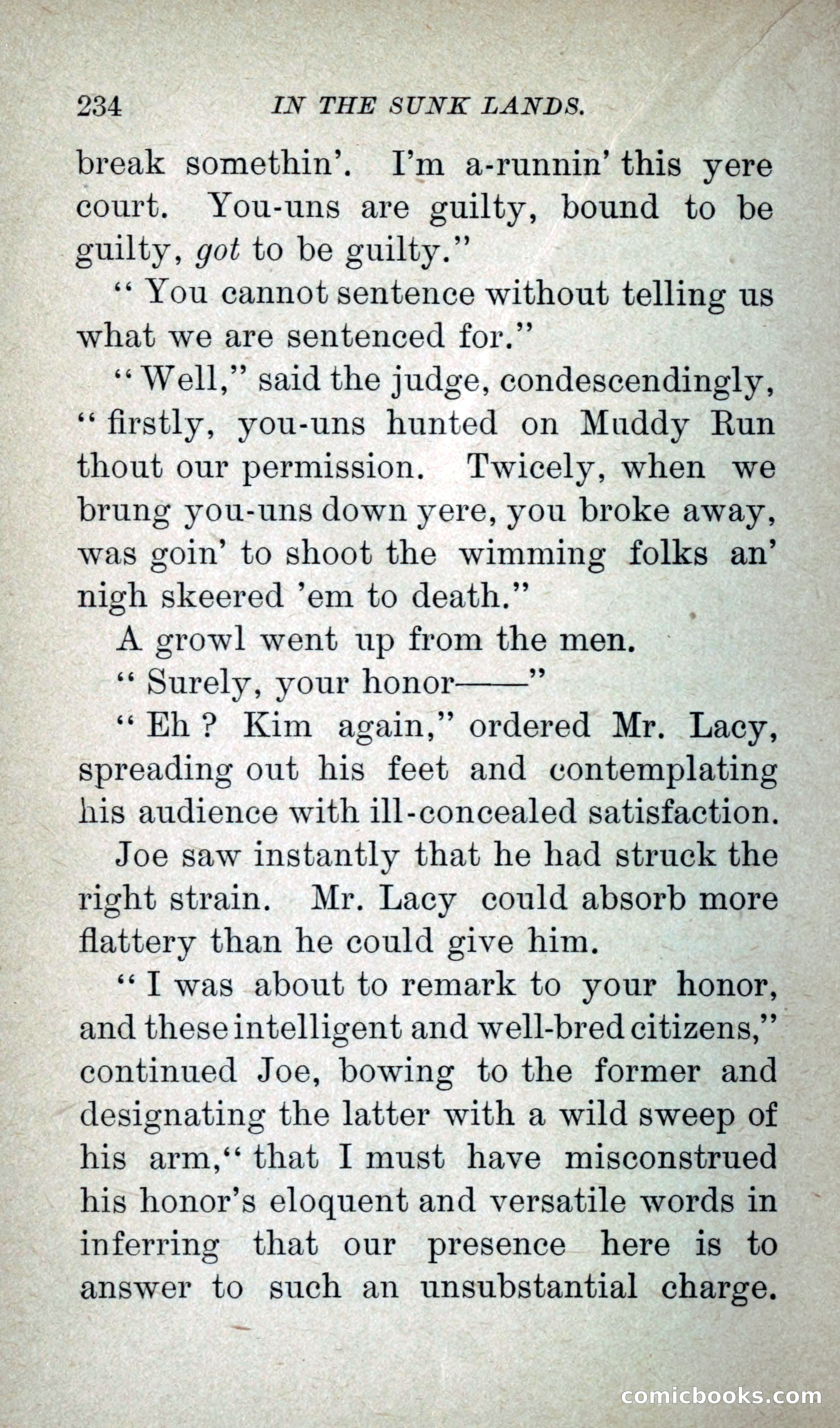 In the Sunk Lands — page 251 of 293
