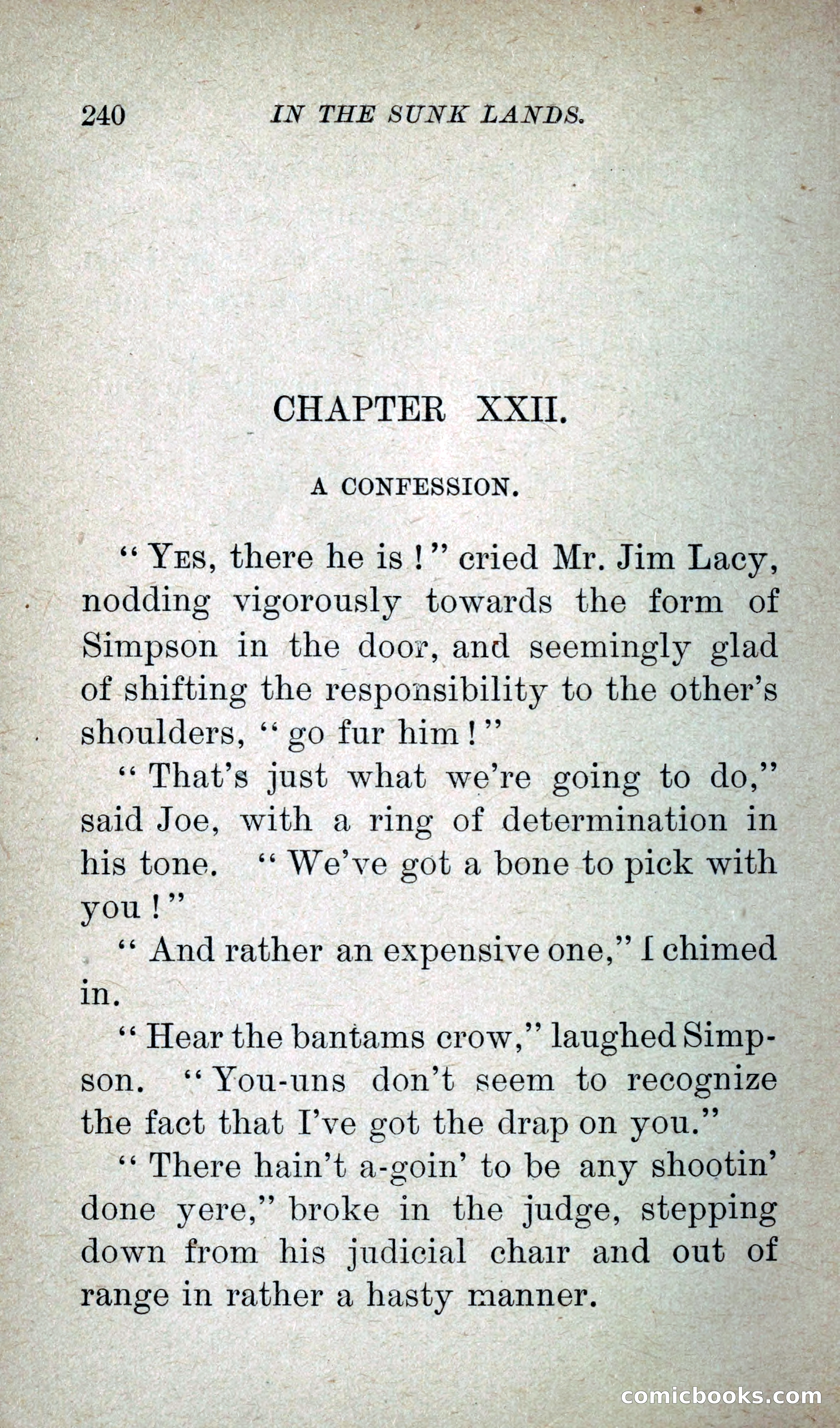 In the Sunk Lands — page 257 of 293