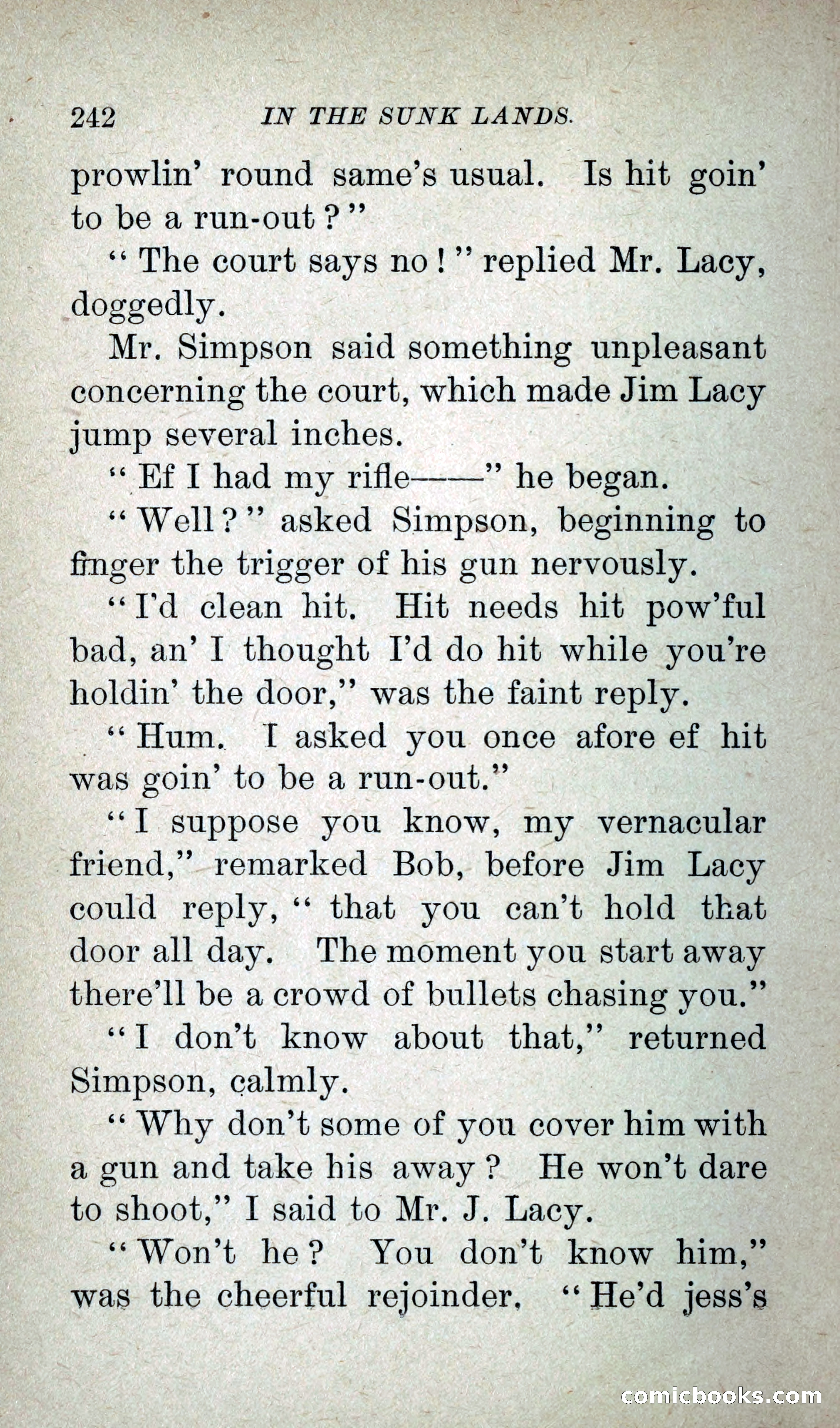 In the Sunk Lands — page 259 of 293