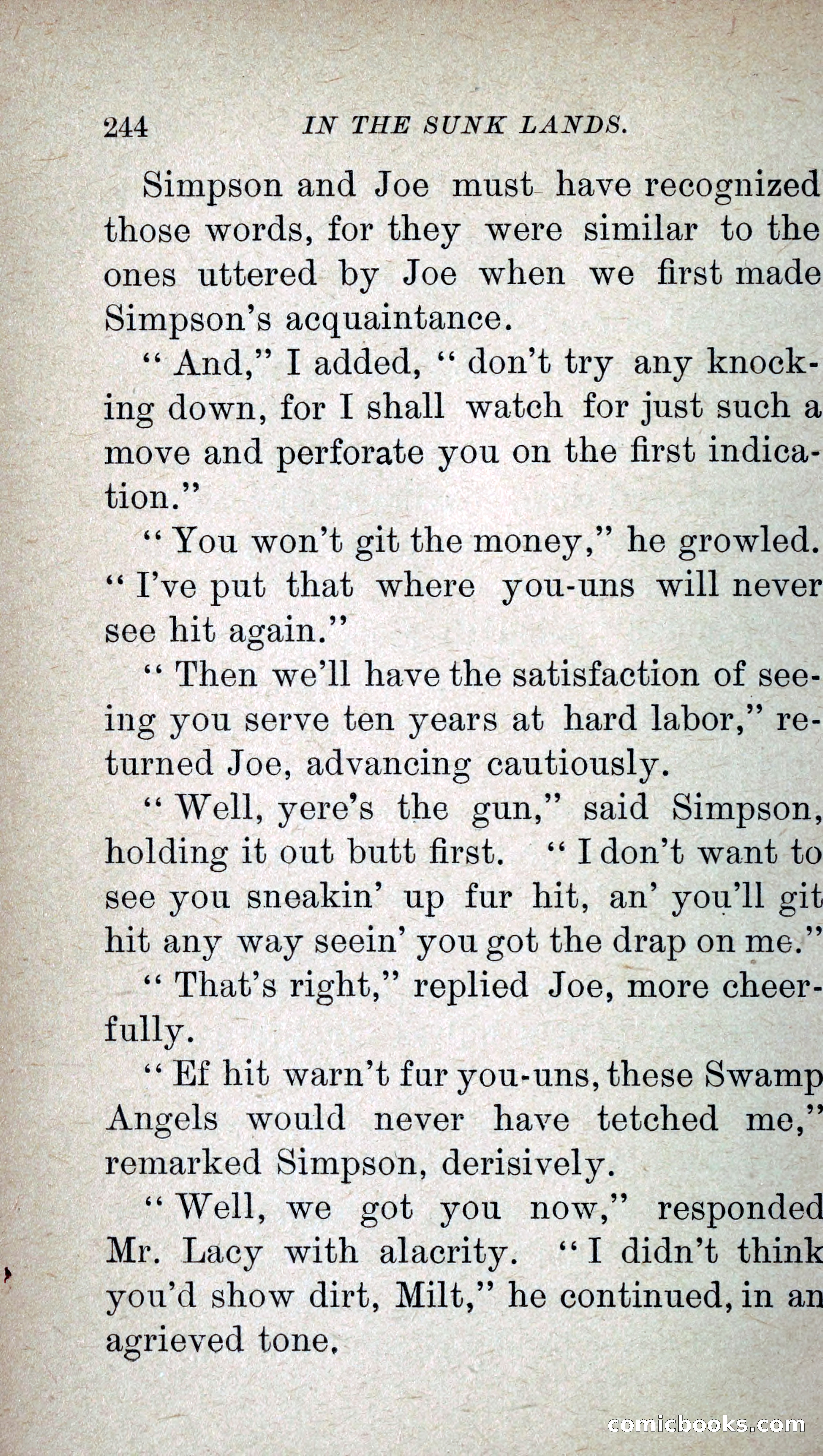 In the Sunk Lands — page 261 of 293
