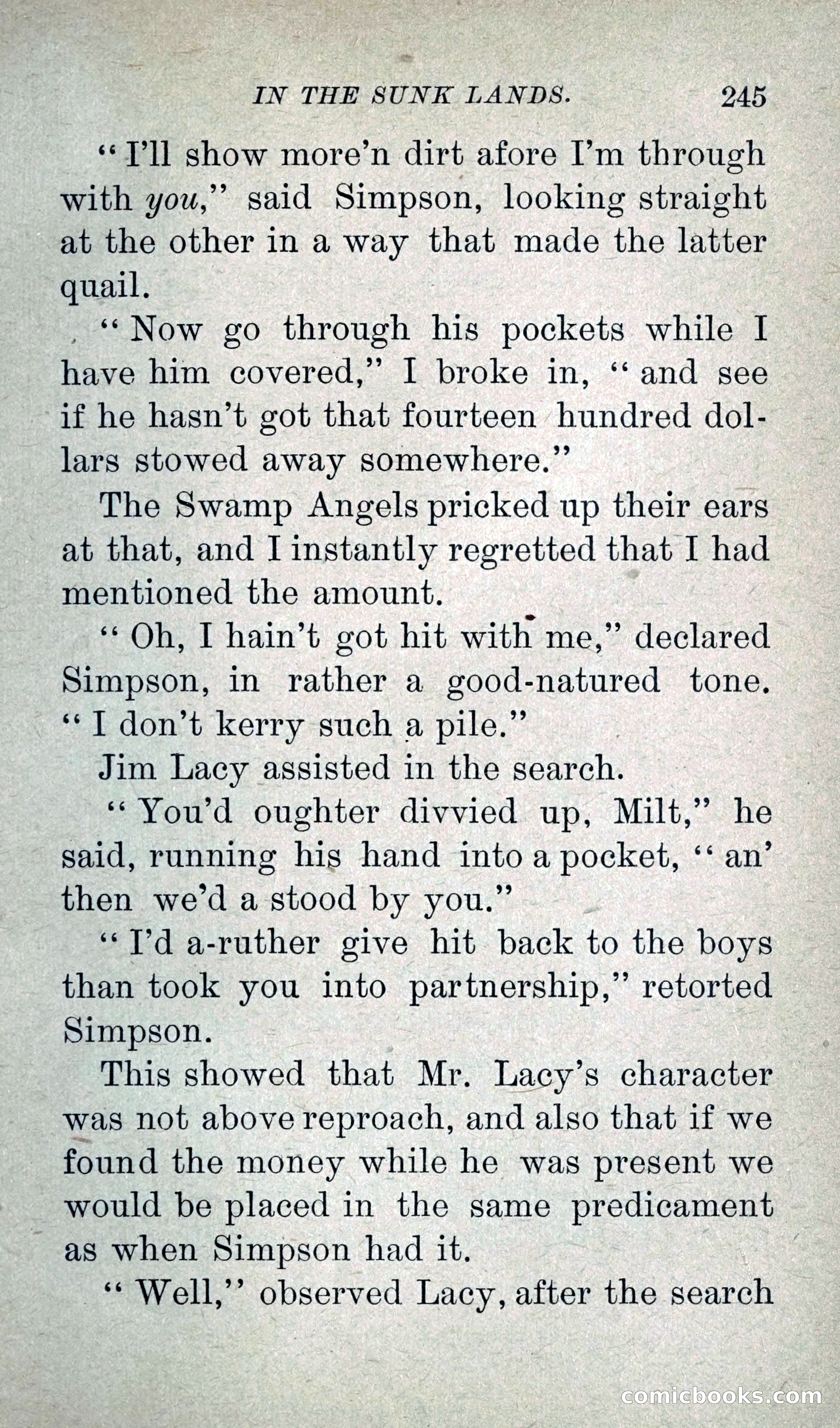 In the Sunk Lands — page 262 of 293