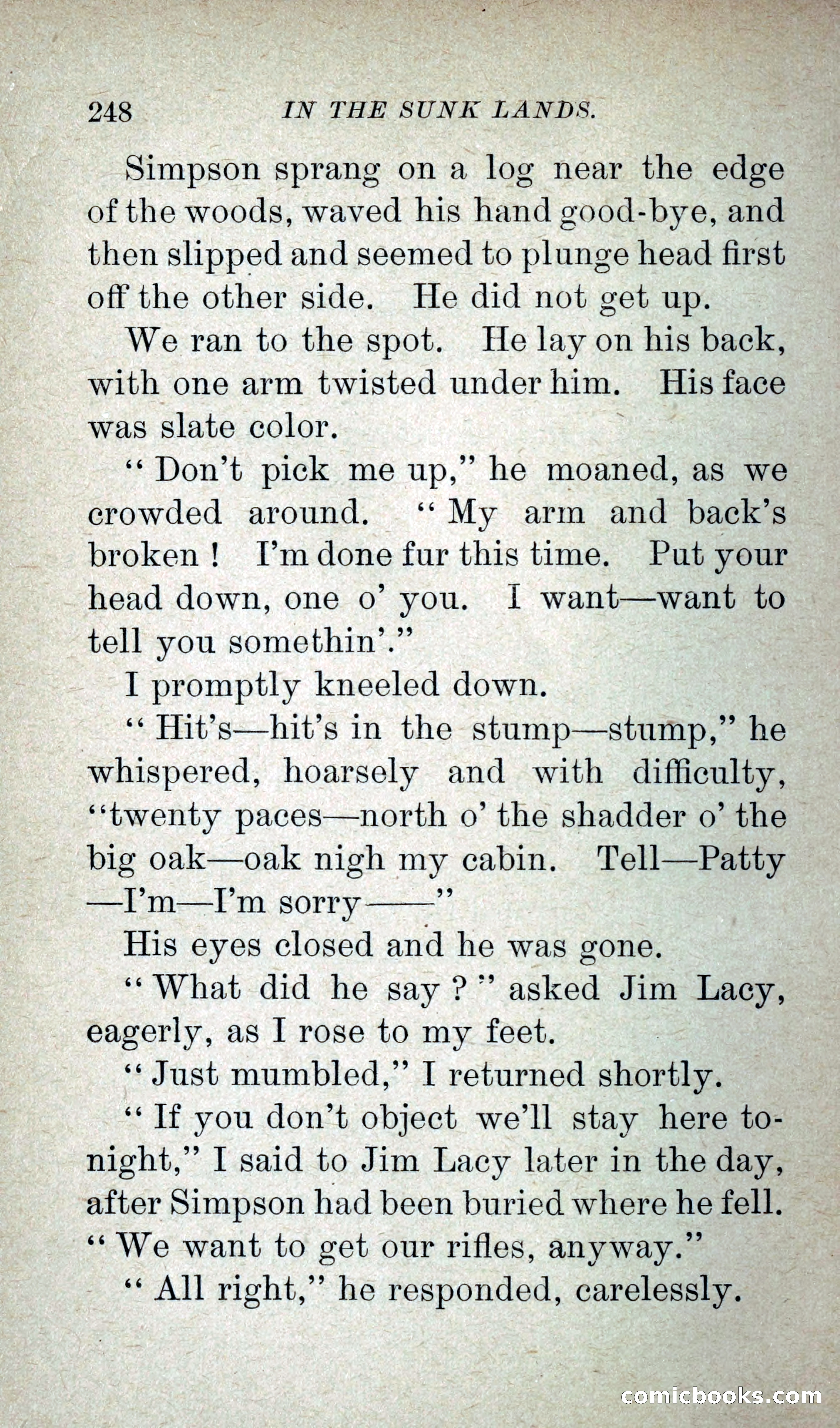In the Sunk Lands — page 265 of 293