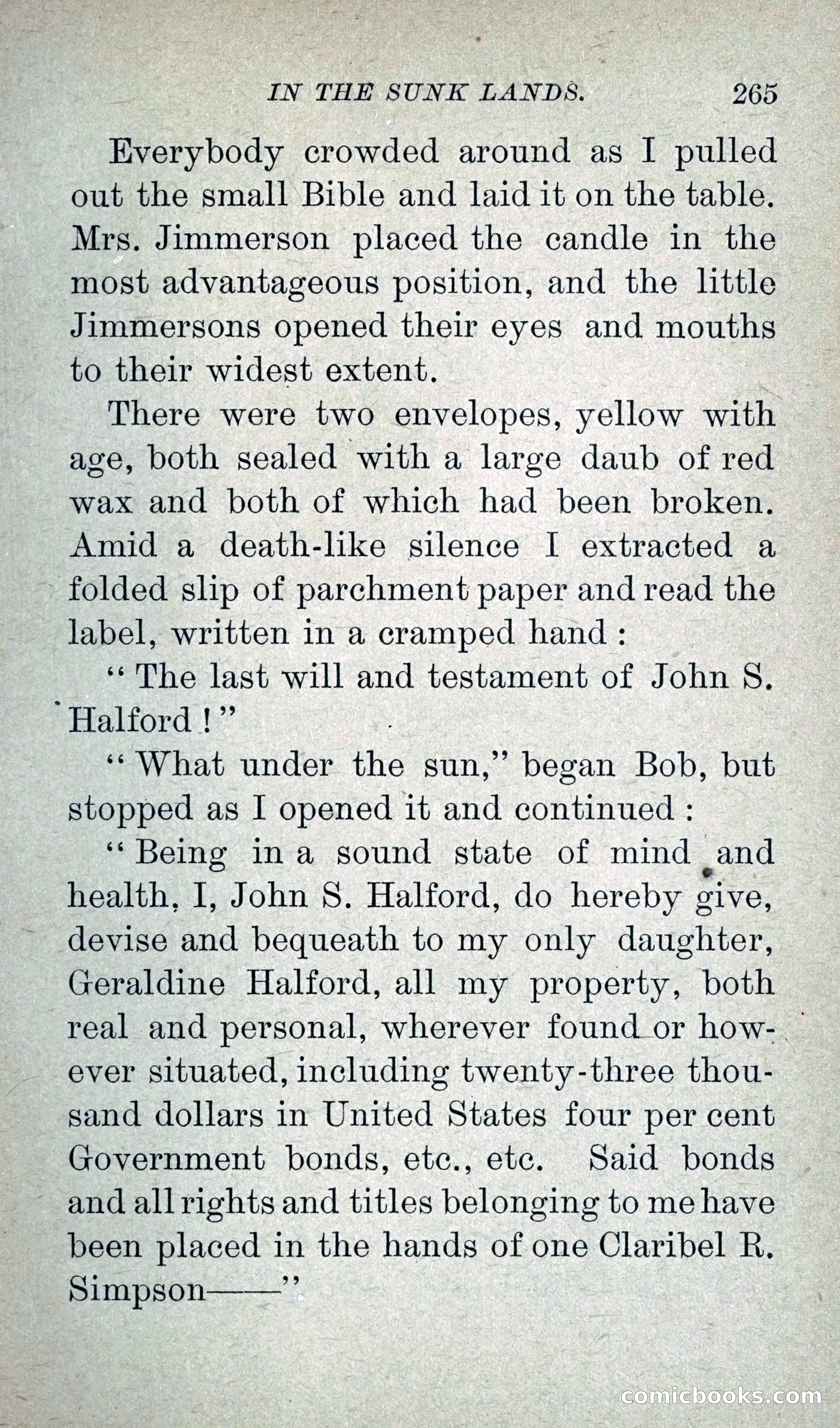 In the Sunk Lands — page 282 of 293