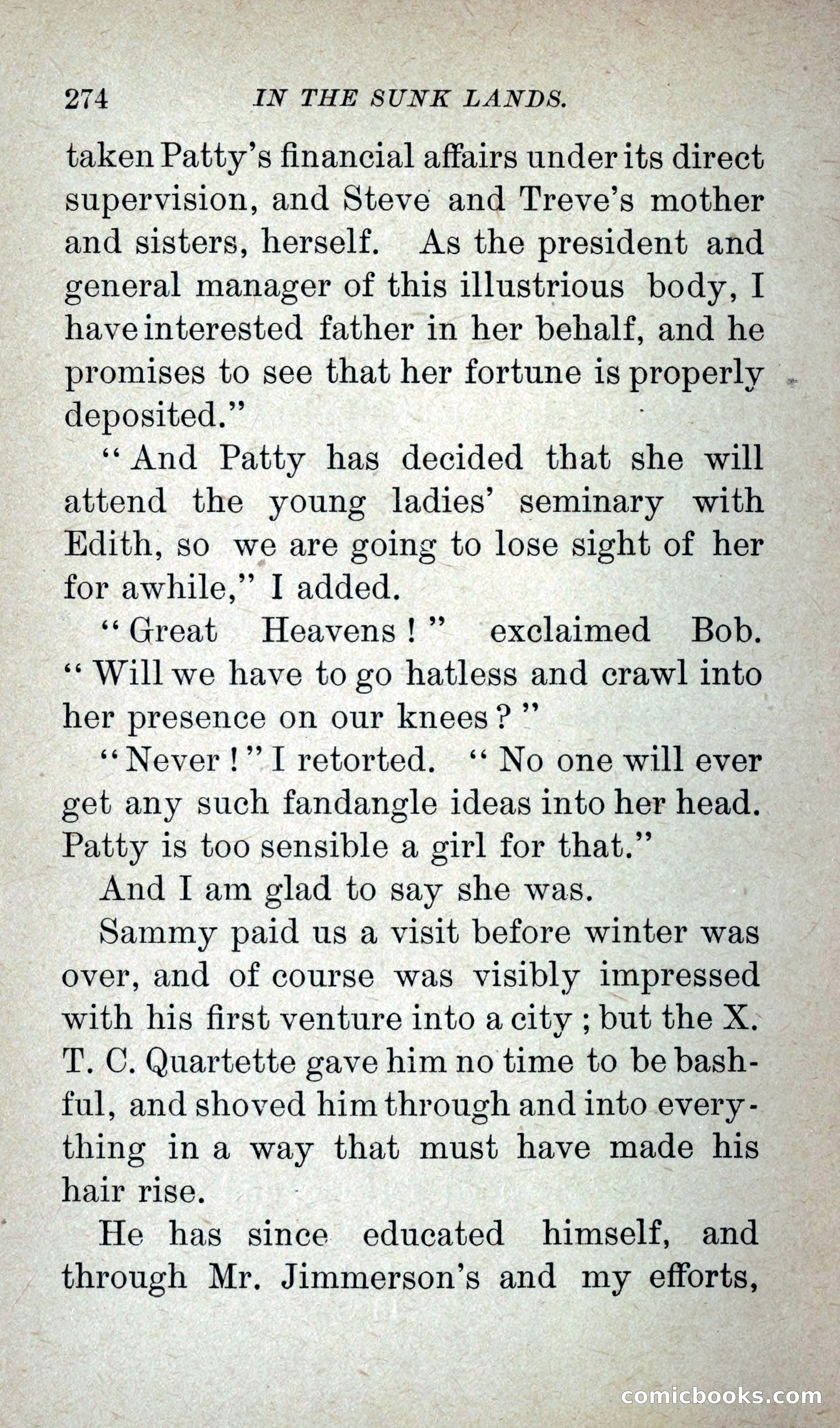 In the Sunk Lands — page 291 of 293