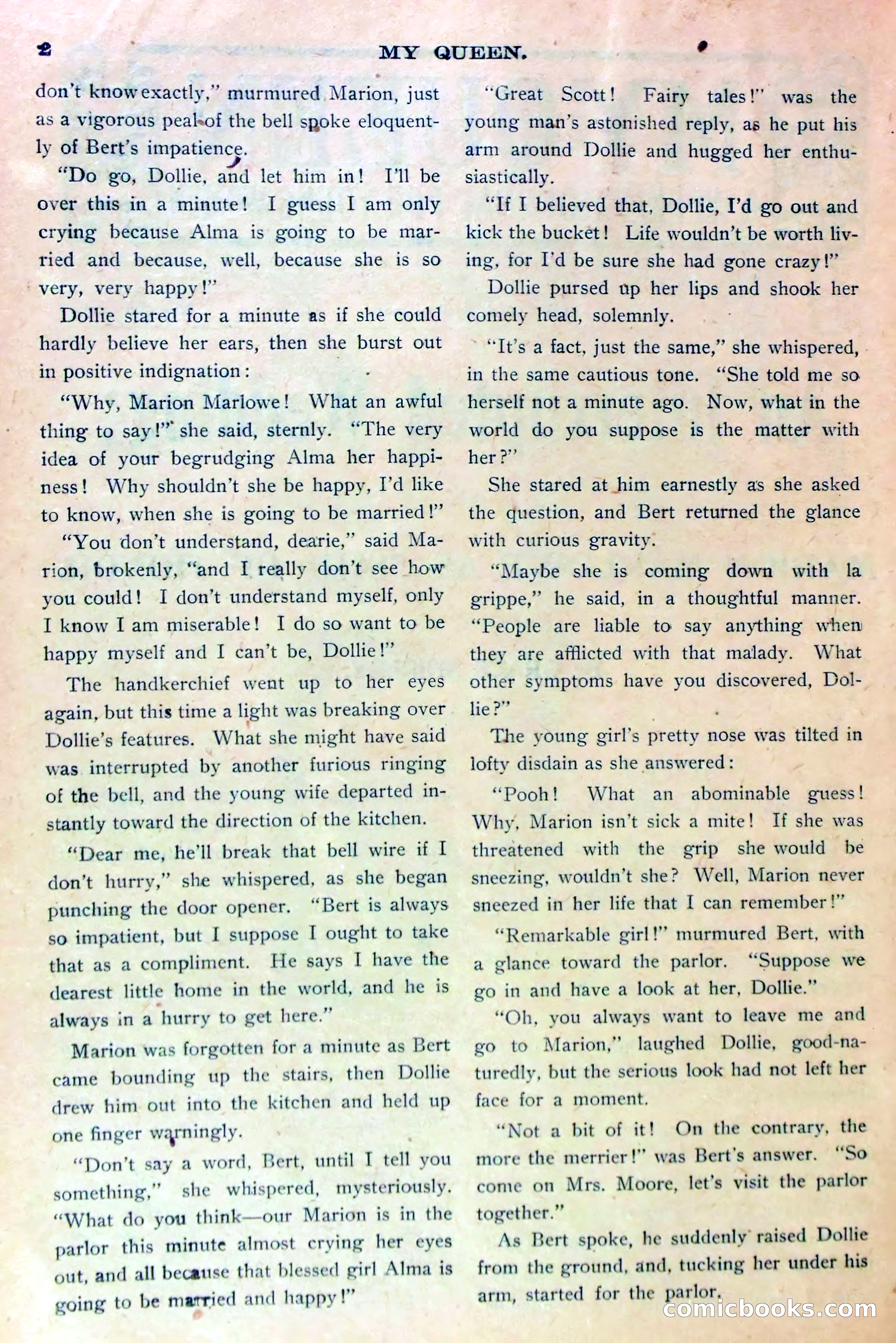 An Interrupted Wedding, or Marion Marlowe as Maid of Honor — page 5 of 36