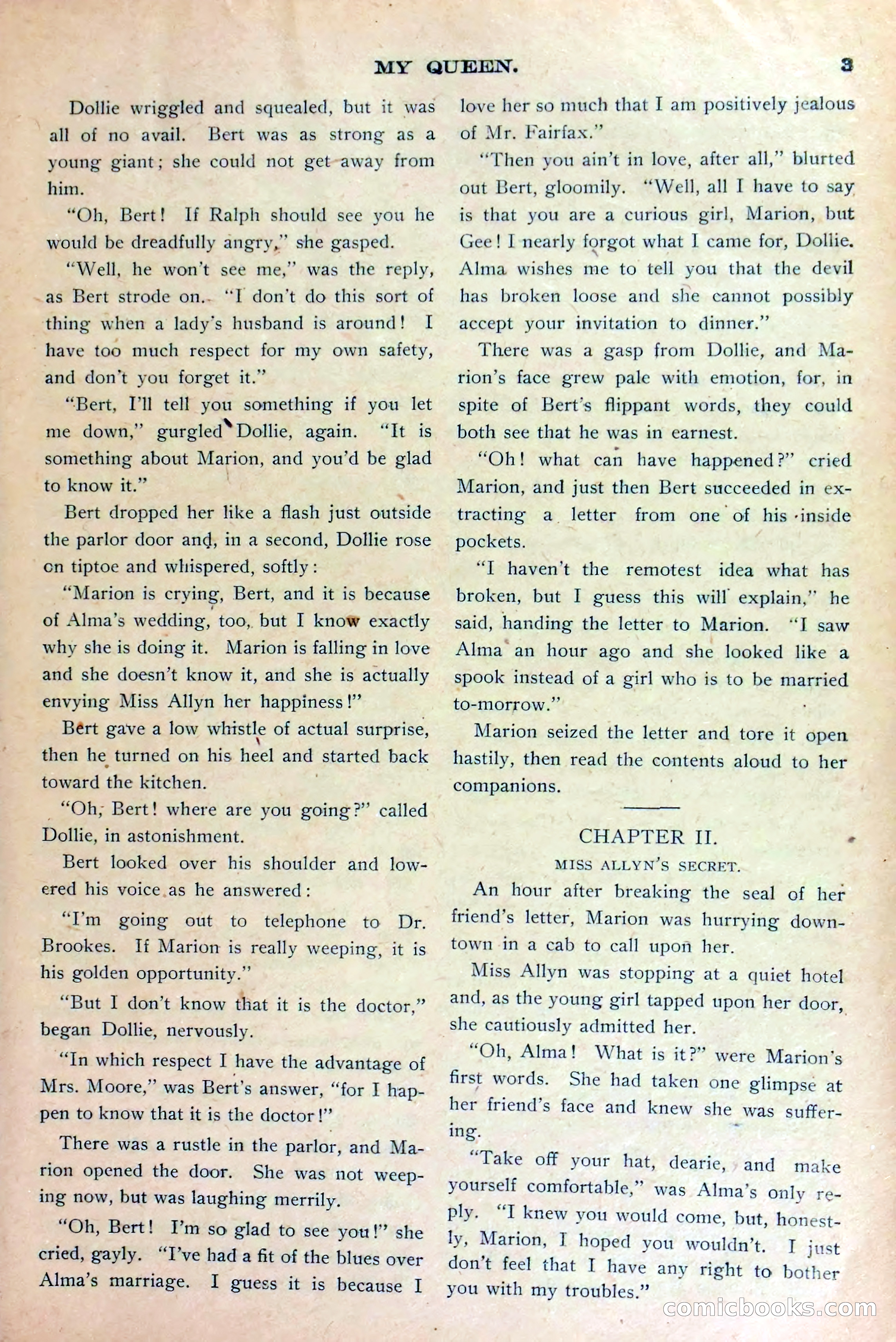 An Interrupted Wedding, or Marion Marlowe as Maid of Honor — page 6 of 36