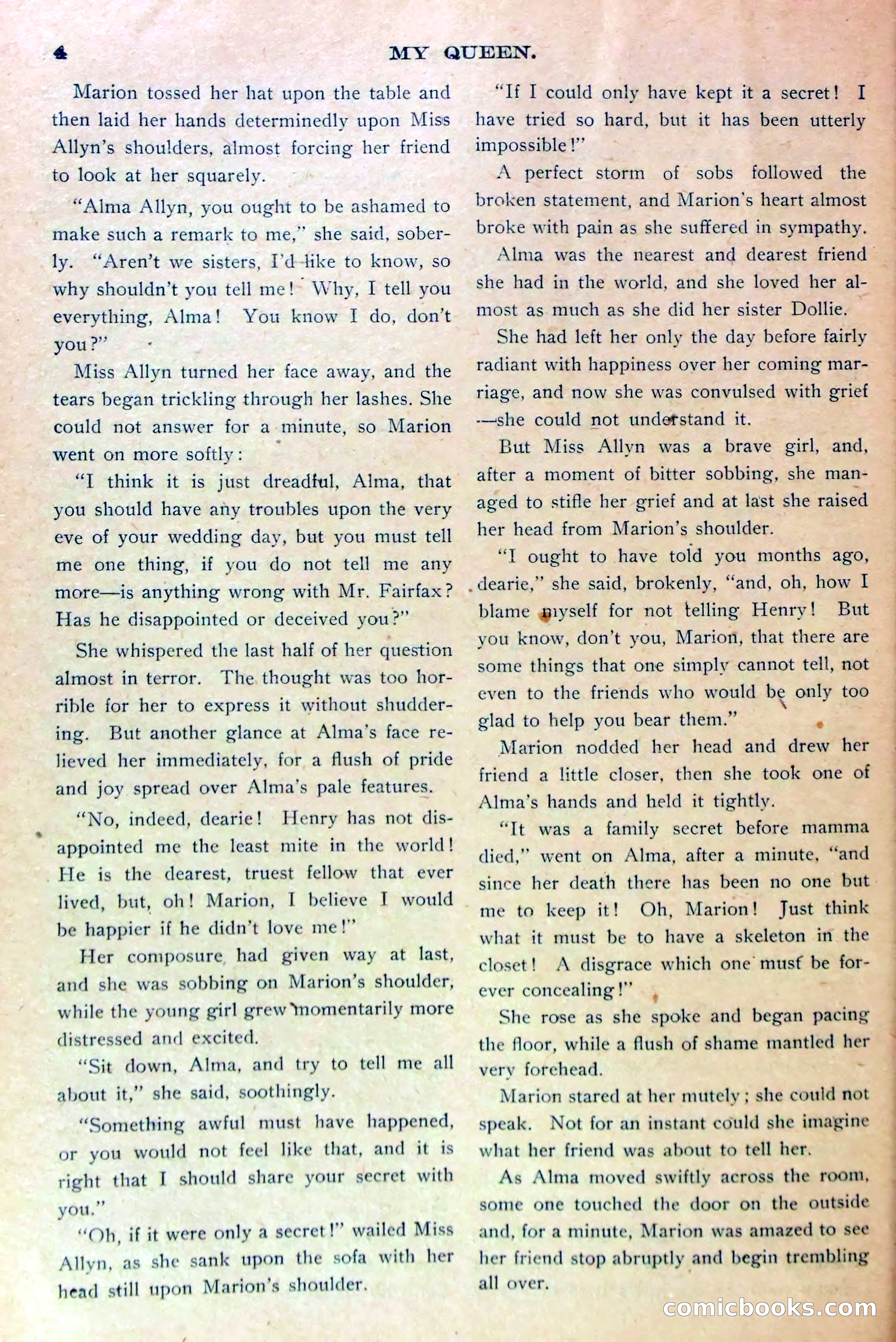 An Interrupted Wedding, or Marion Marlowe as Maid of Honor — page 7 of 36