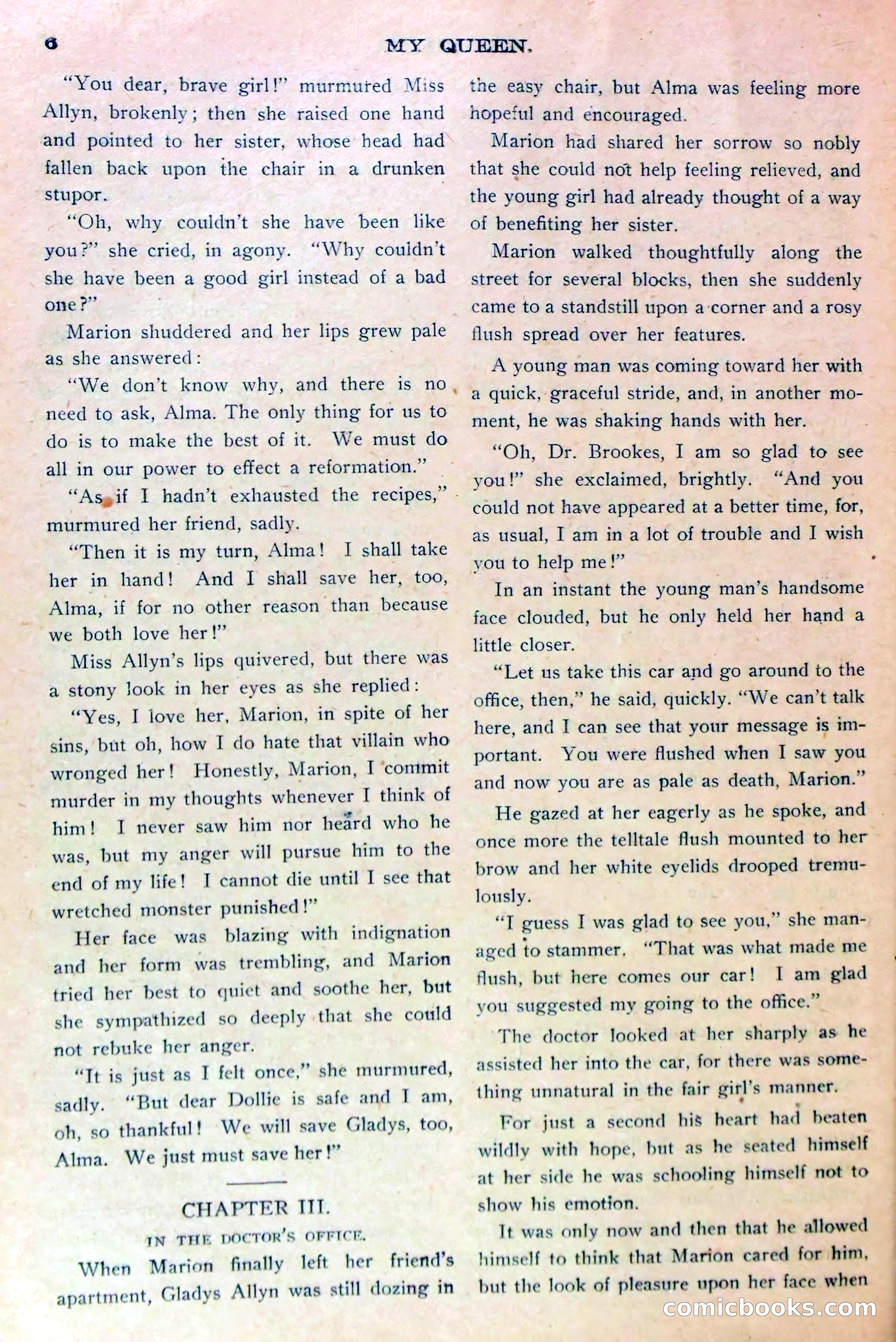 An Interrupted Wedding, or Marion Marlowe as Maid of Honor — page 9 of 36