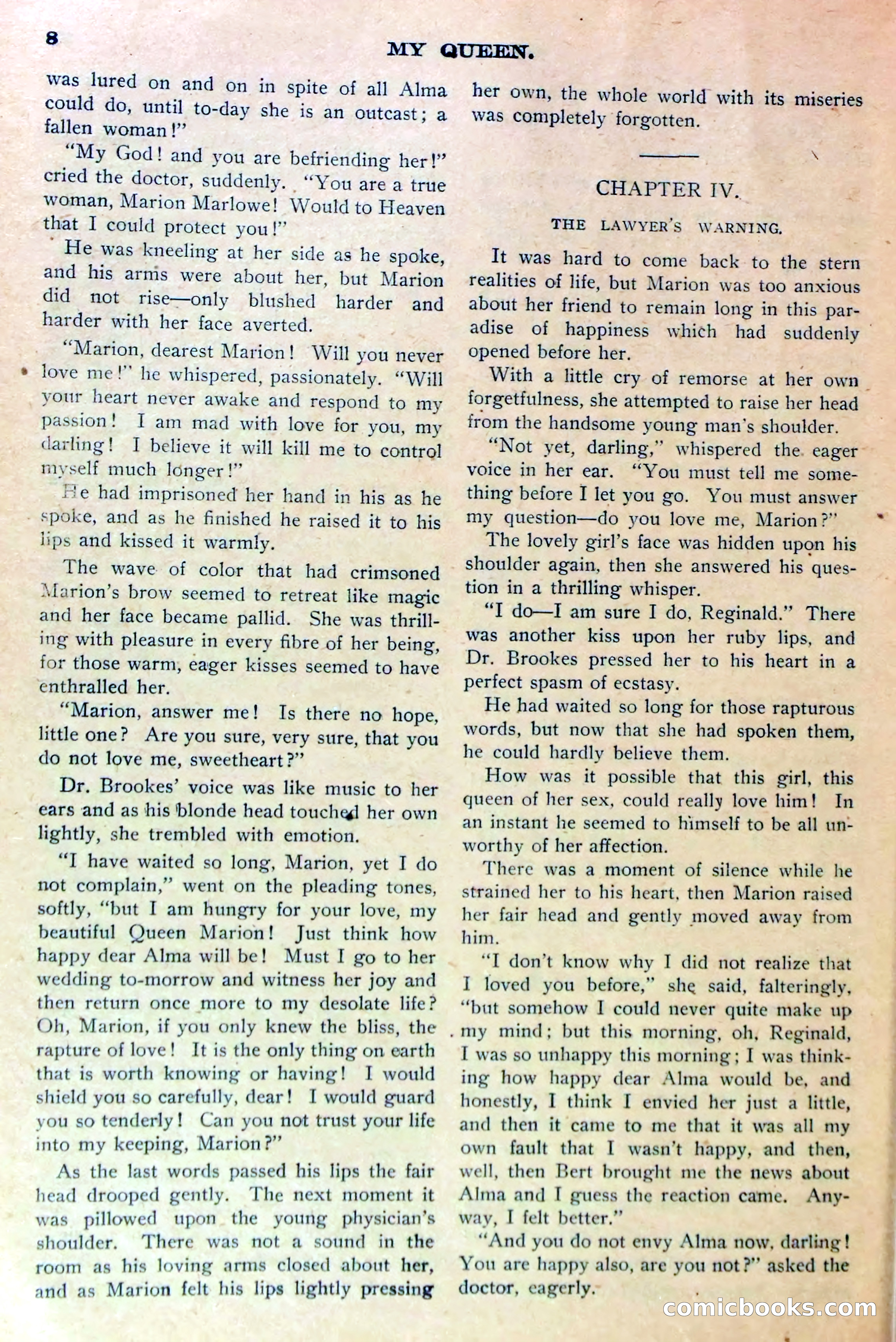 An Interrupted Wedding, or Marion Marlowe as Maid of Honor — page 11 of 36