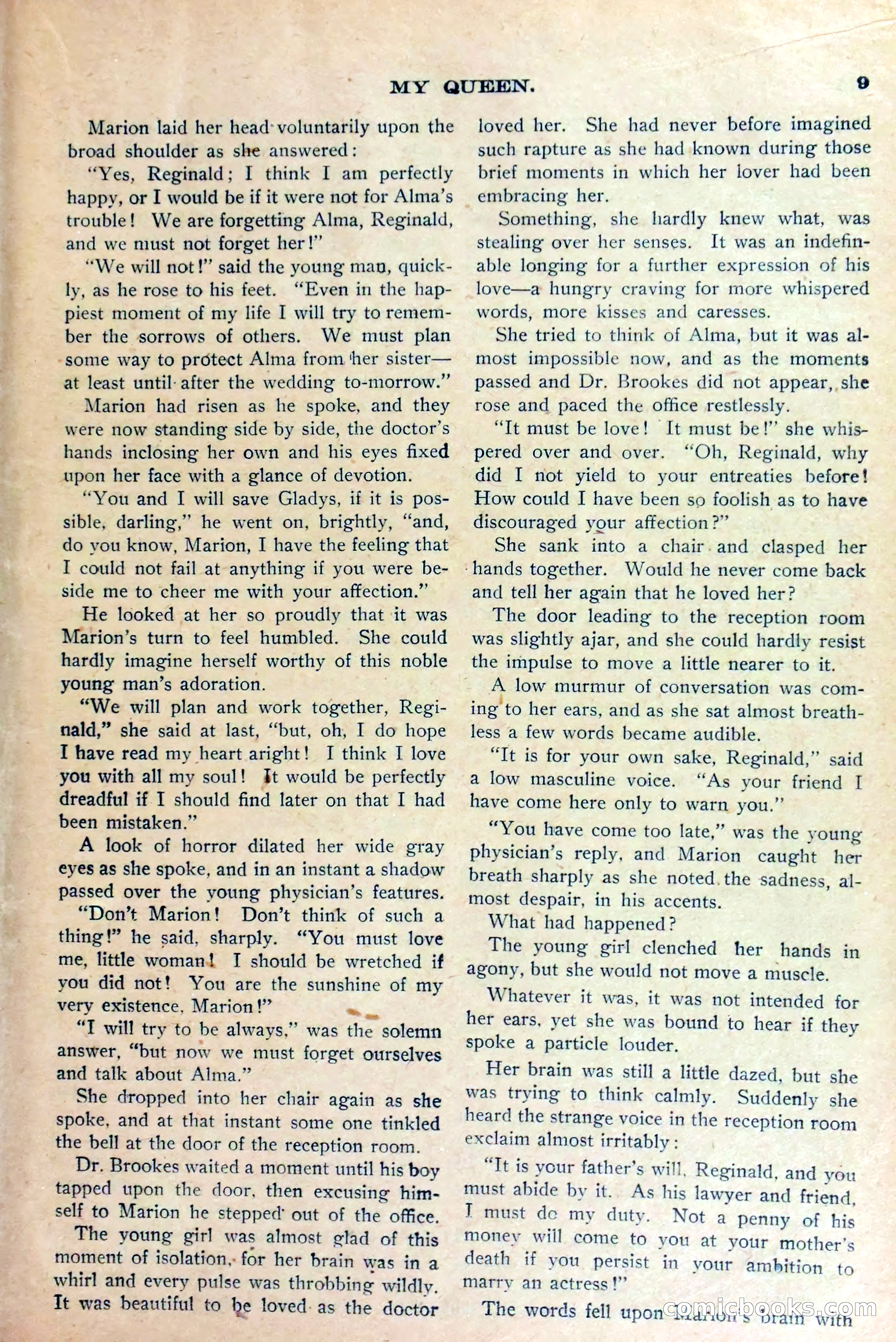 An Interrupted Wedding, or Marion Marlowe as Maid of Honor — page 12 of 36