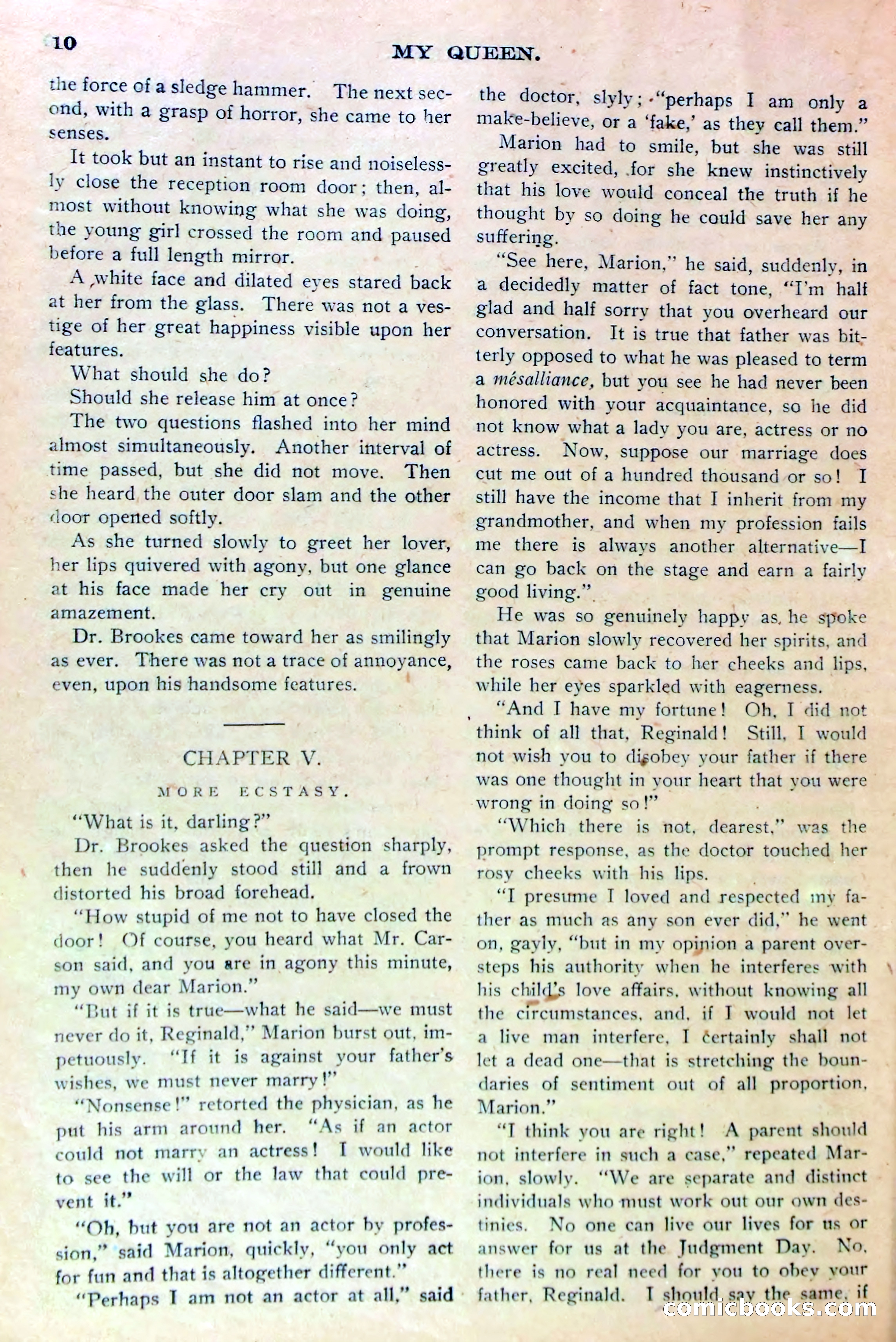 An Interrupted Wedding, or Marion Marlowe as Maid of Honor — page 13 of 36