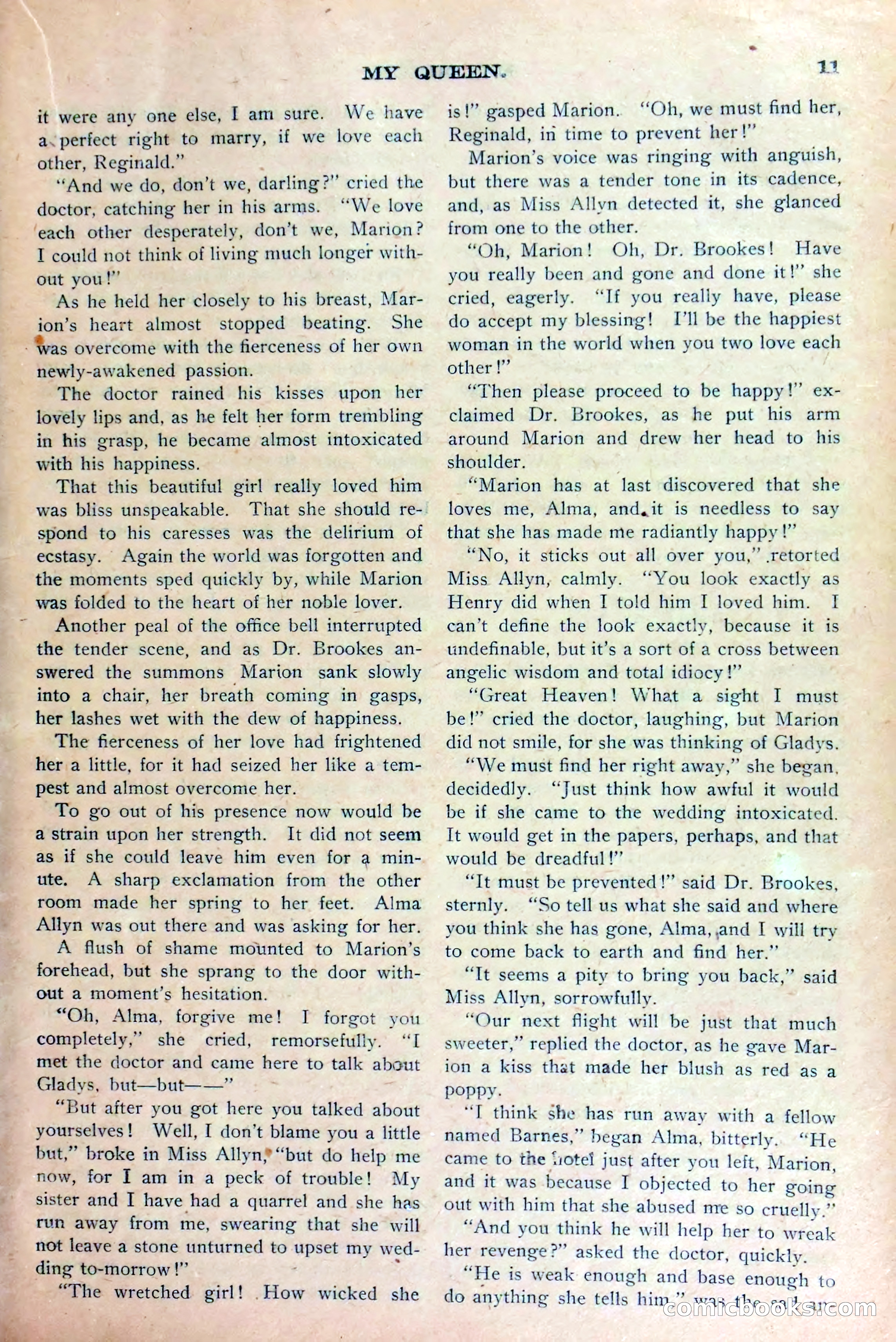 An Interrupted Wedding, or Marion Marlowe as Maid of Honor — page 14 of 36