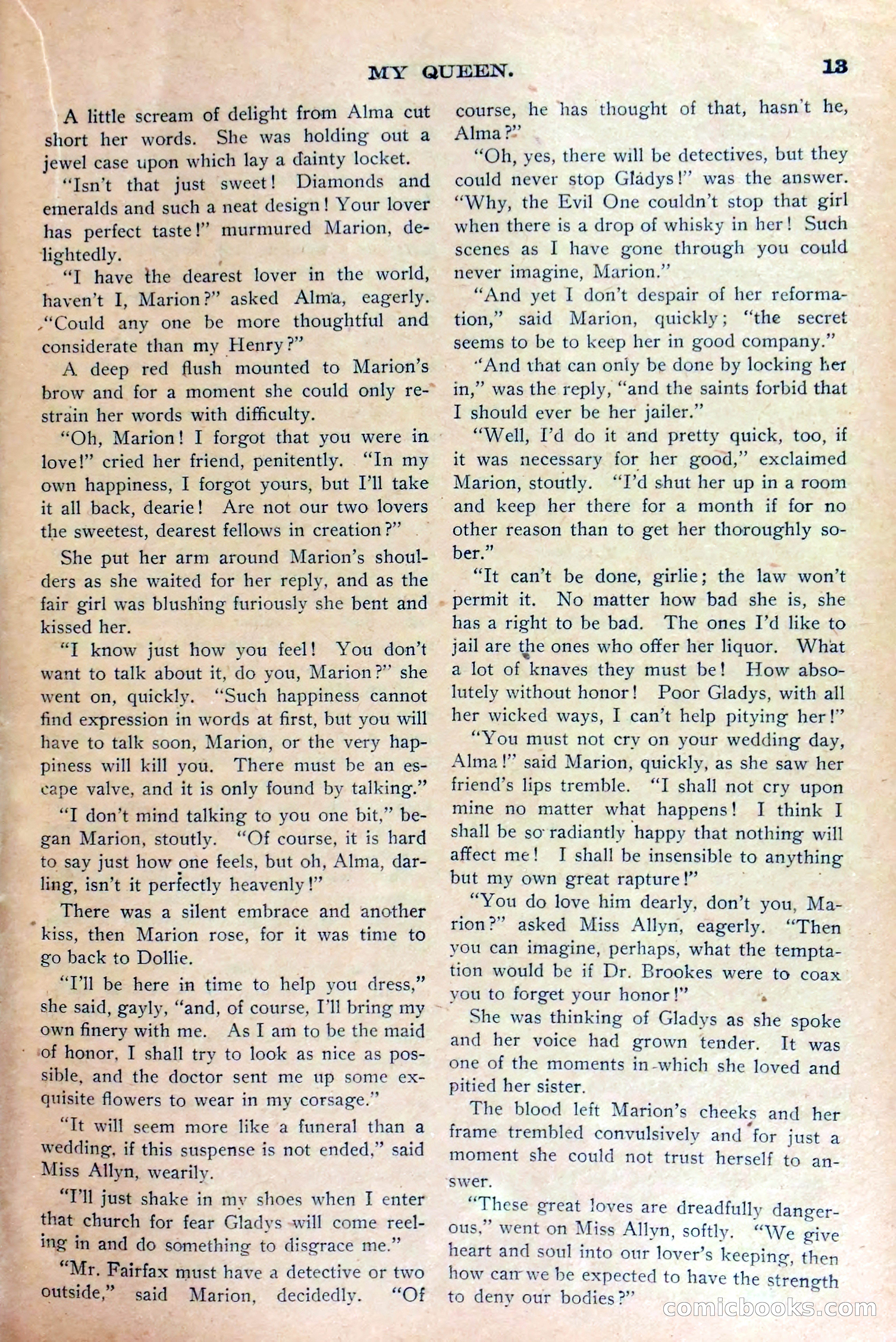 An Interrupted Wedding, or Marion Marlowe as Maid of Honor — page 16 of 36