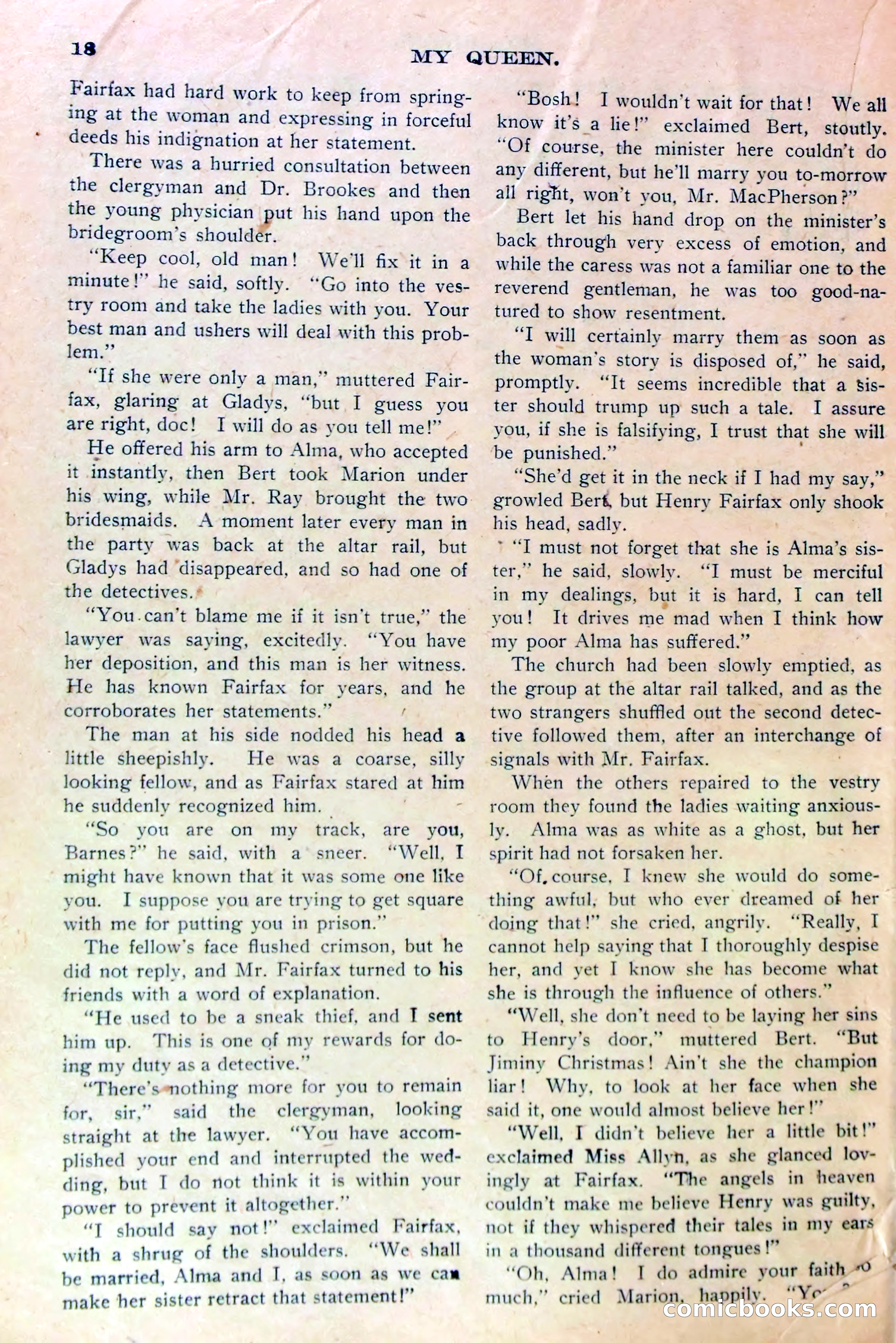An Interrupted Wedding, or Marion Marlowe as Maid of Honor — page 21 of 36