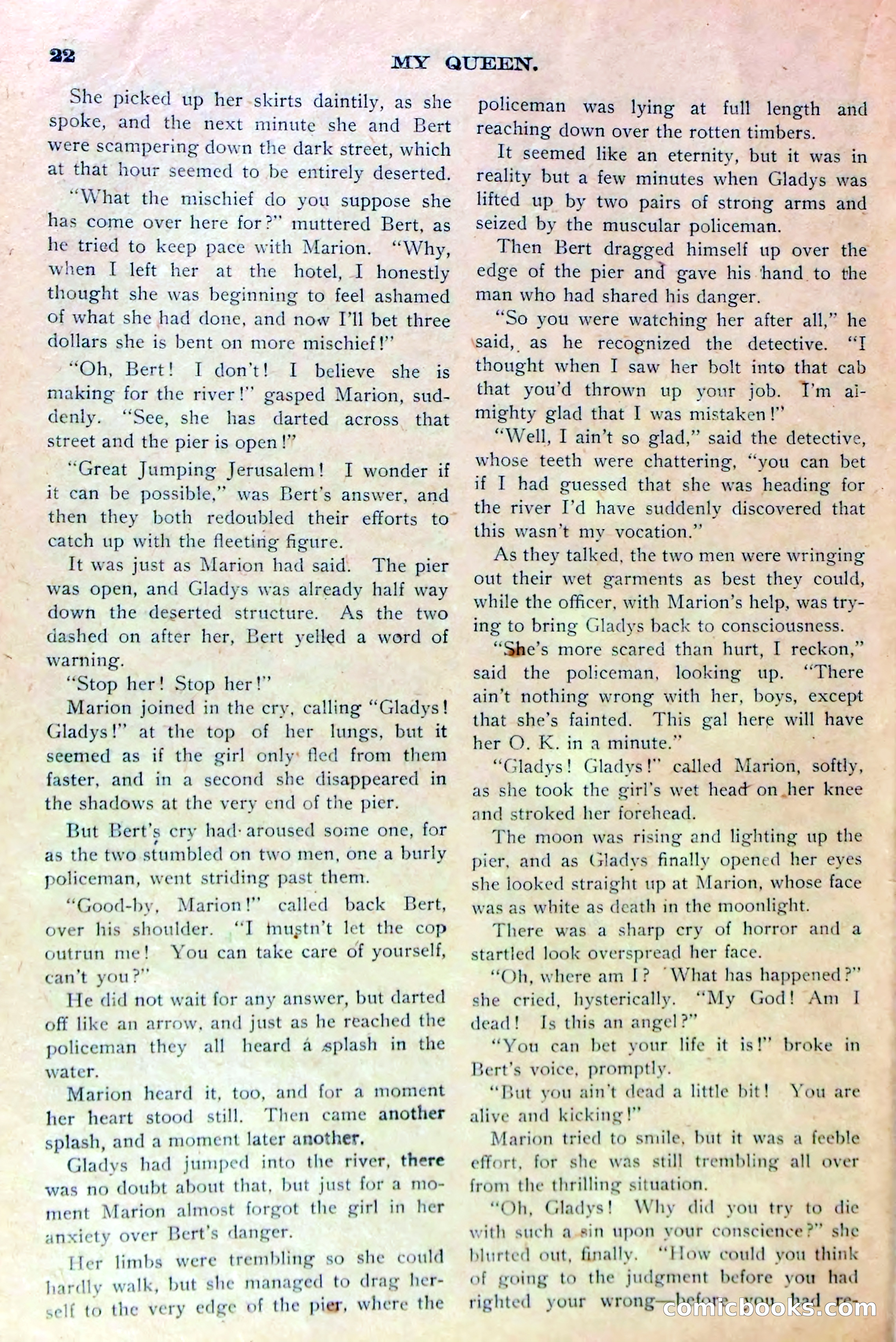 An Interrupted Wedding, or Marion Marlowe as Maid of Honor — page 25 of 36