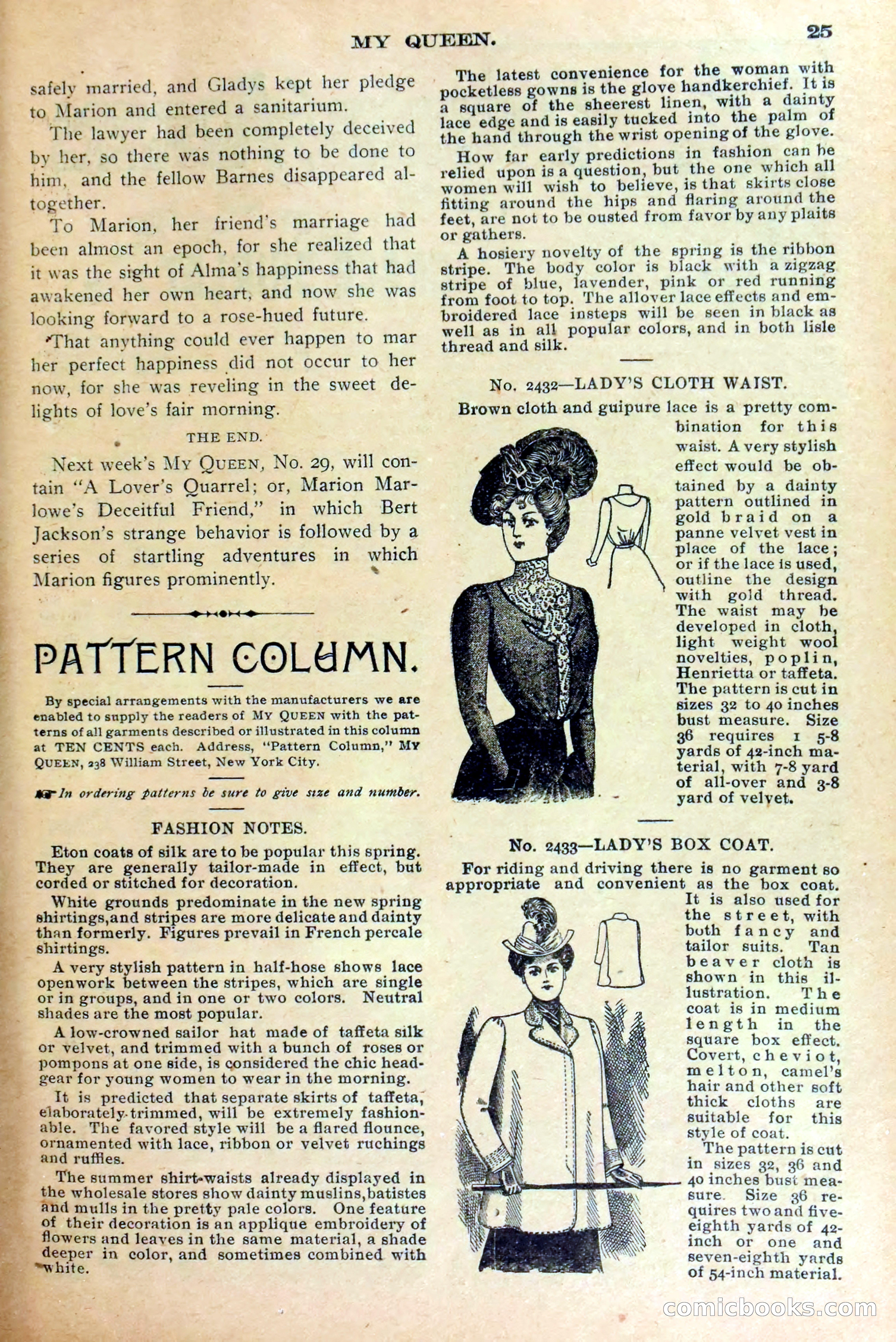 An Interrupted Wedding, or Marion Marlowe as Maid of Honor — page 28 of 36