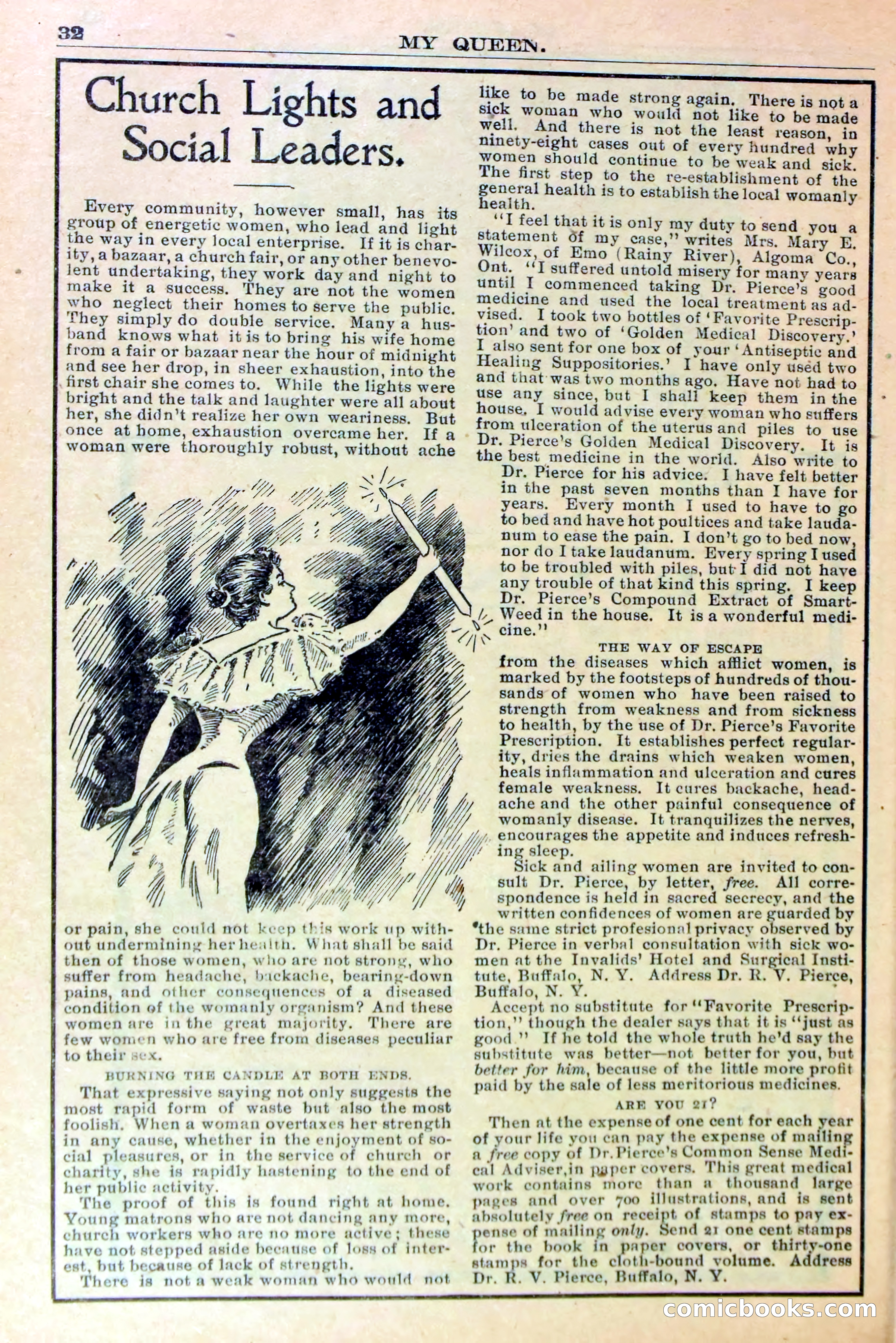 An Interrupted Wedding, or Marion Marlowe as Maid of Honor — page 35 of 36