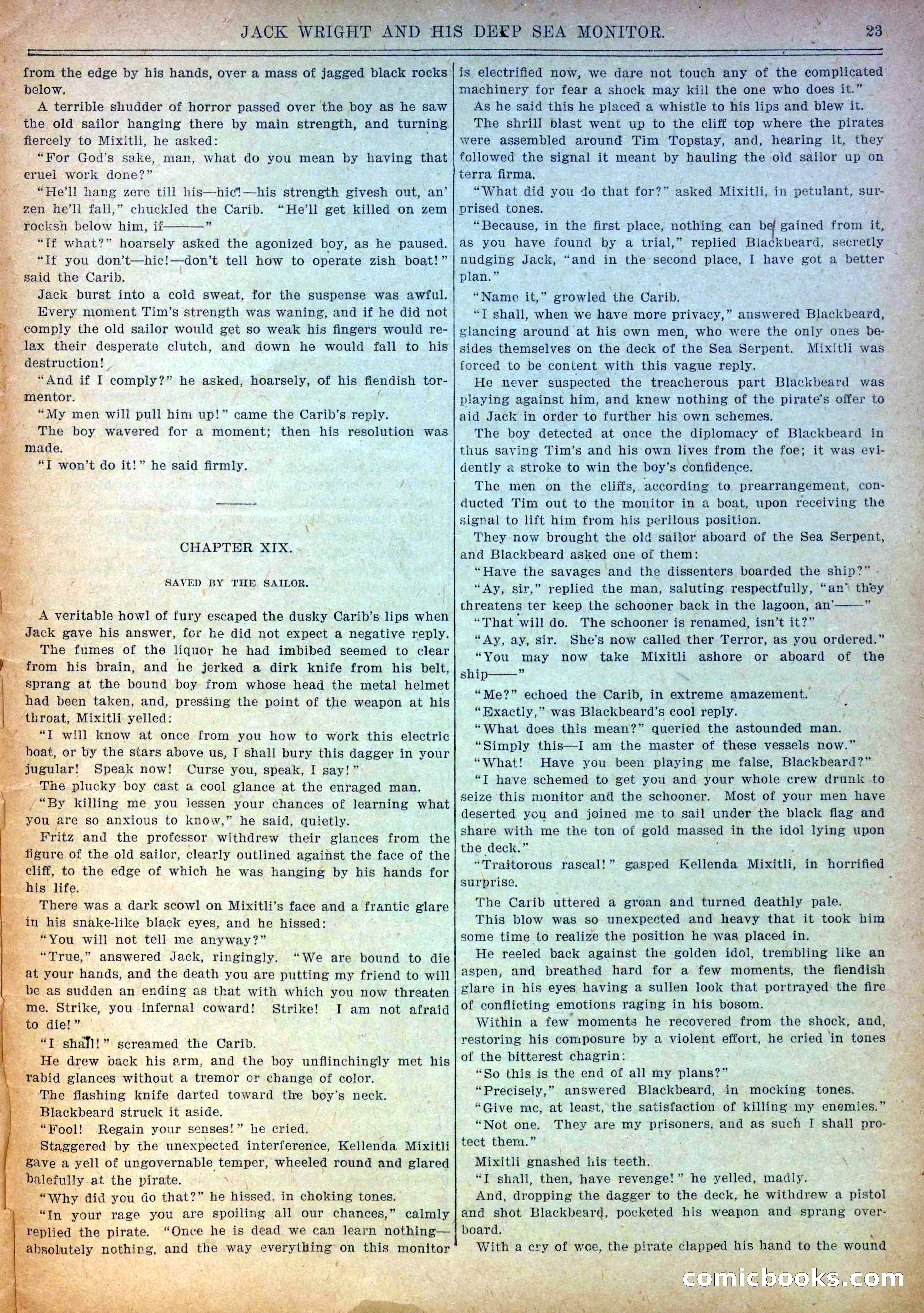 Pluck and Luck #139: Jack Wright and His Deep Sea Monitor — page 24 of 34