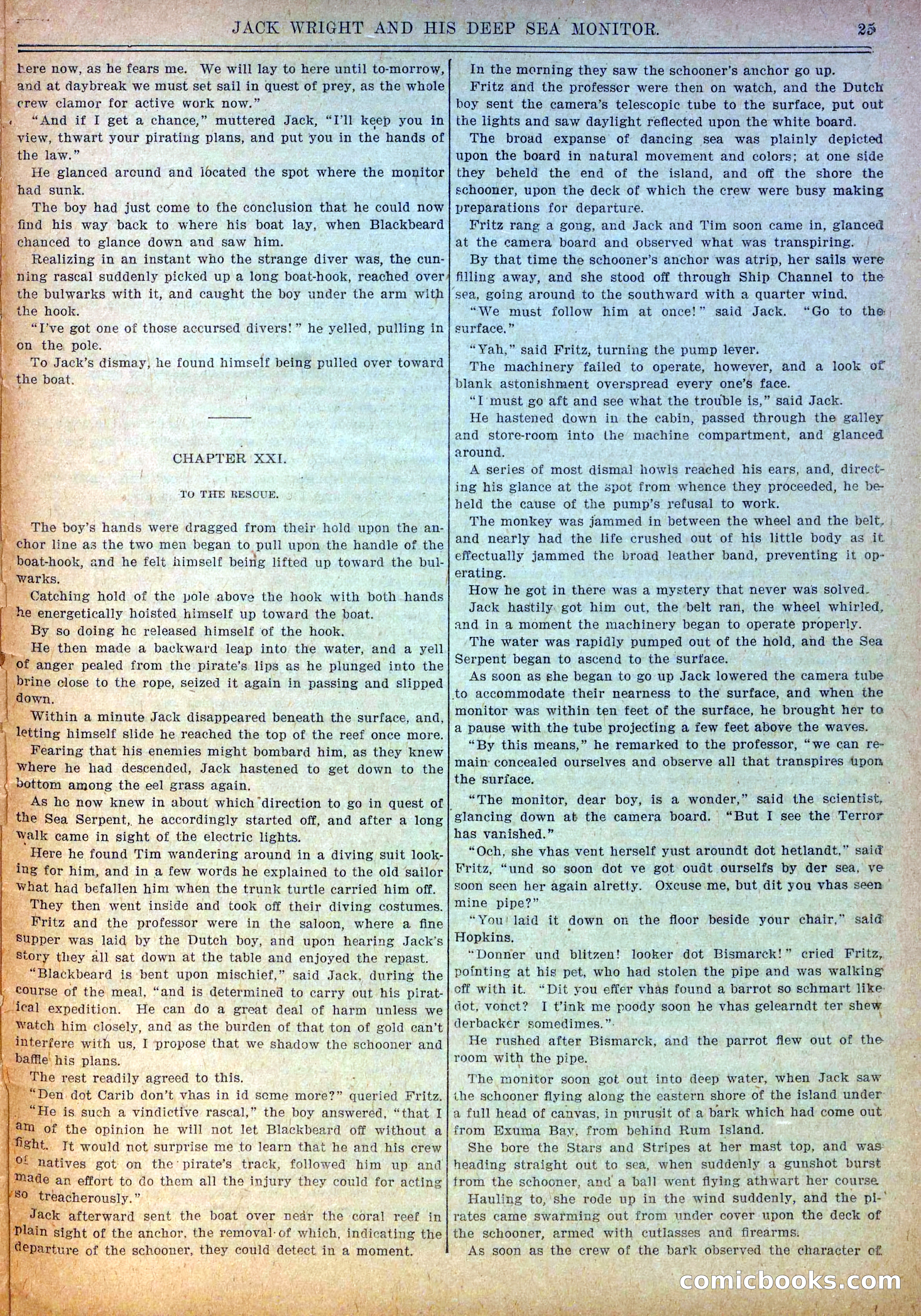 Pluck and Luck #139: Jack Wright and His Deep Sea Monitor — page 26 of 34