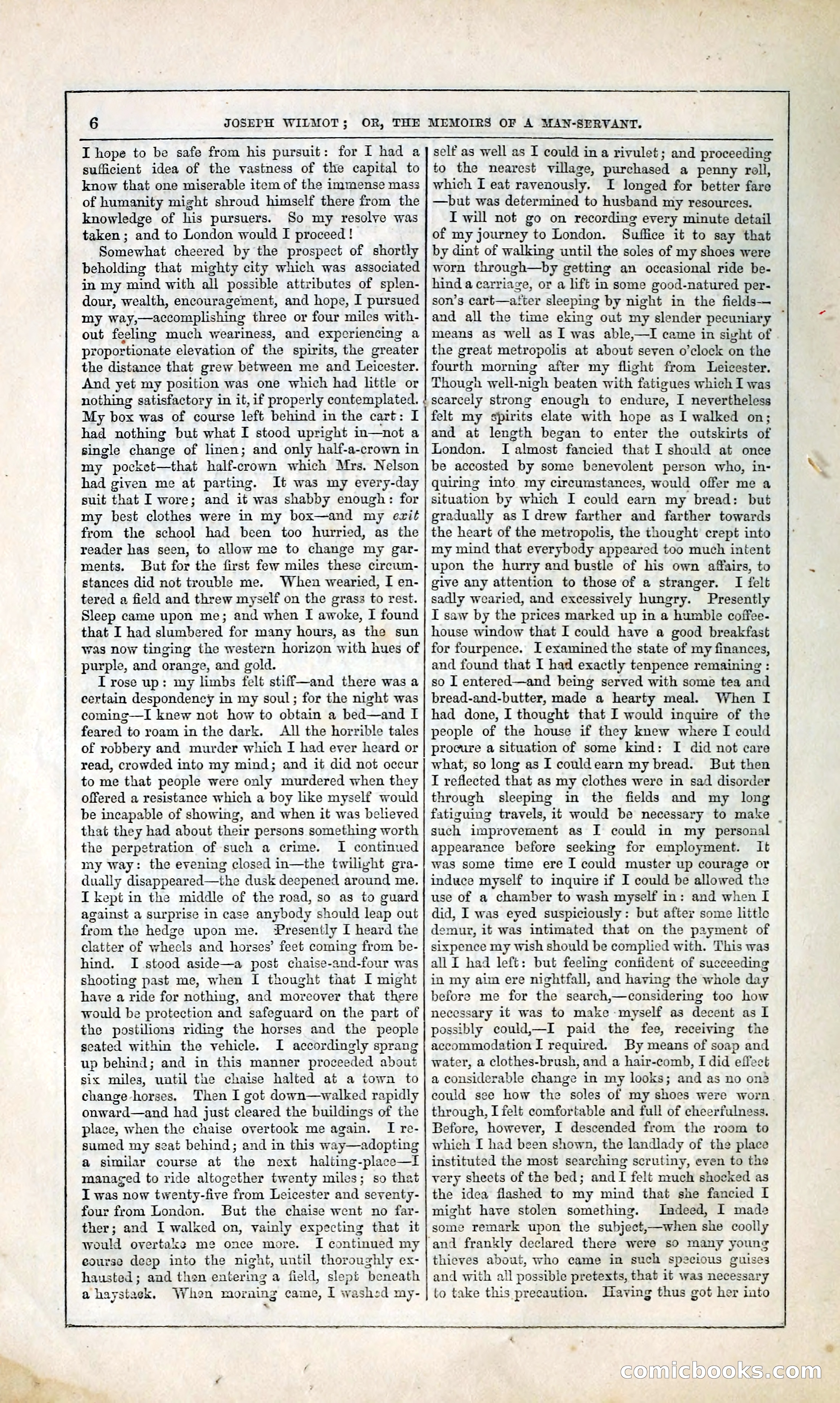 Joseph Wilmot, or, The Memoirs of a Man-Servant — page 19 of 394