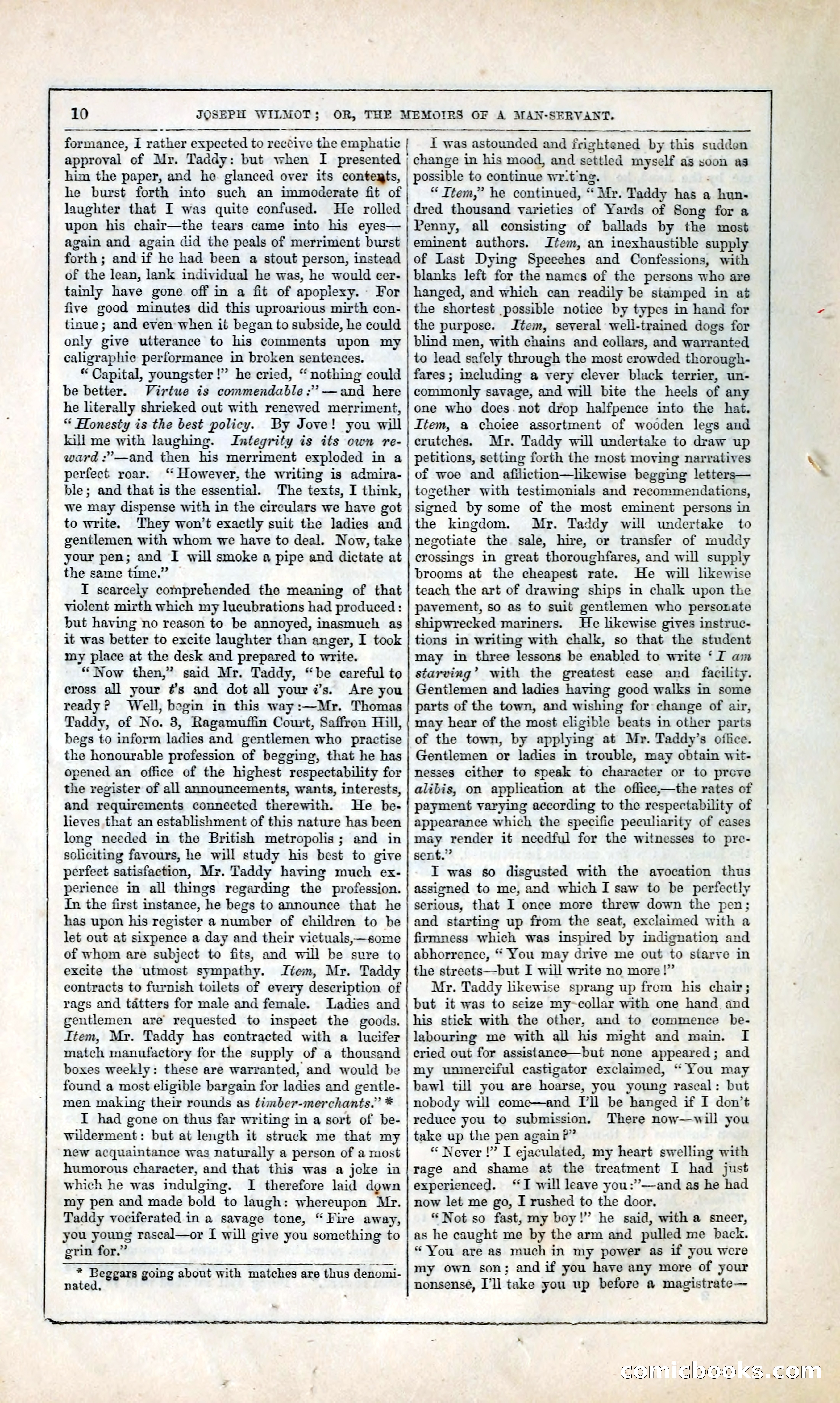 Joseph Wilmot, or, The Memoirs of a Man-Servant — page 23 of 394