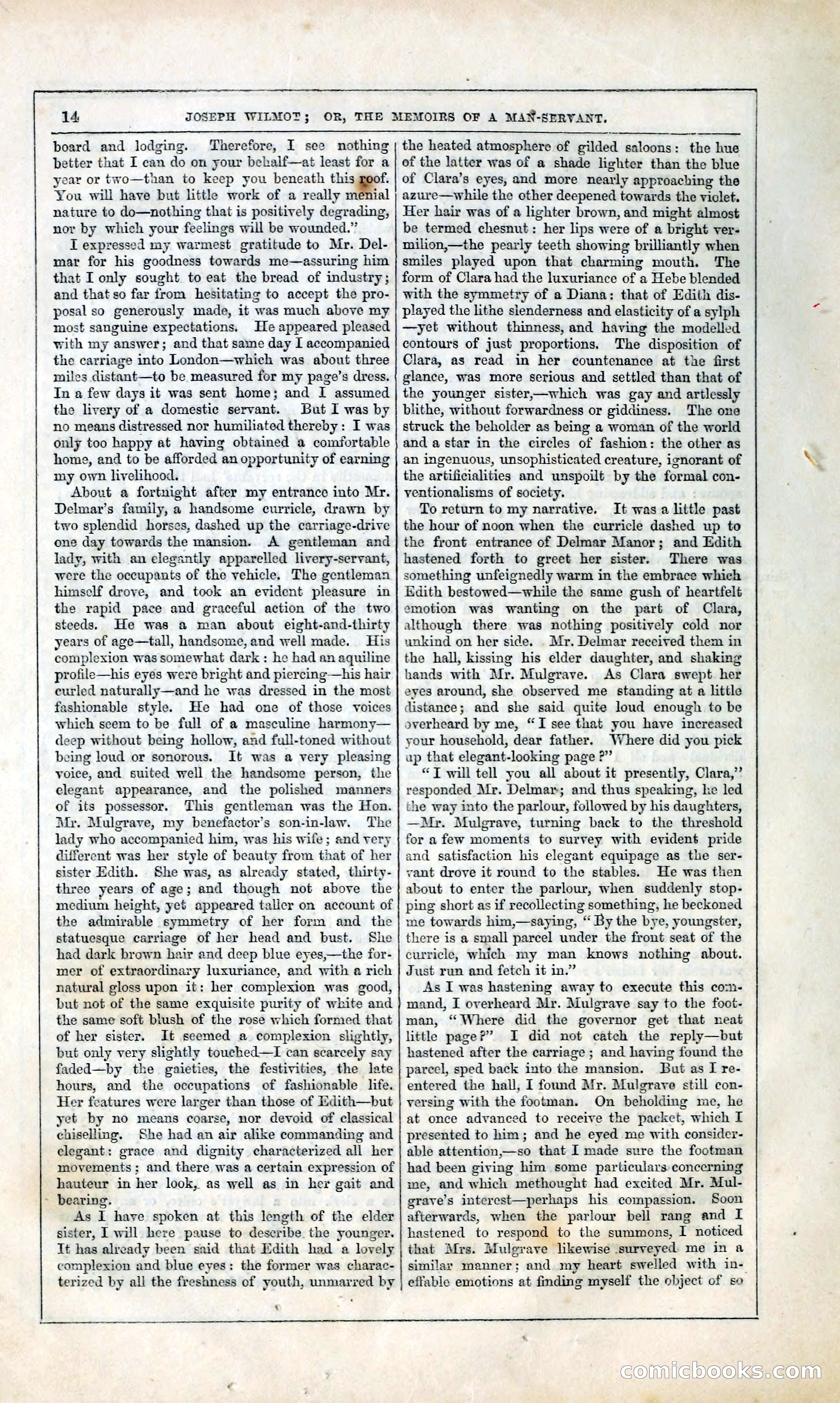 Joseph Wilmot, or, The Memoirs of a Man-Servant — page 27 of 394
