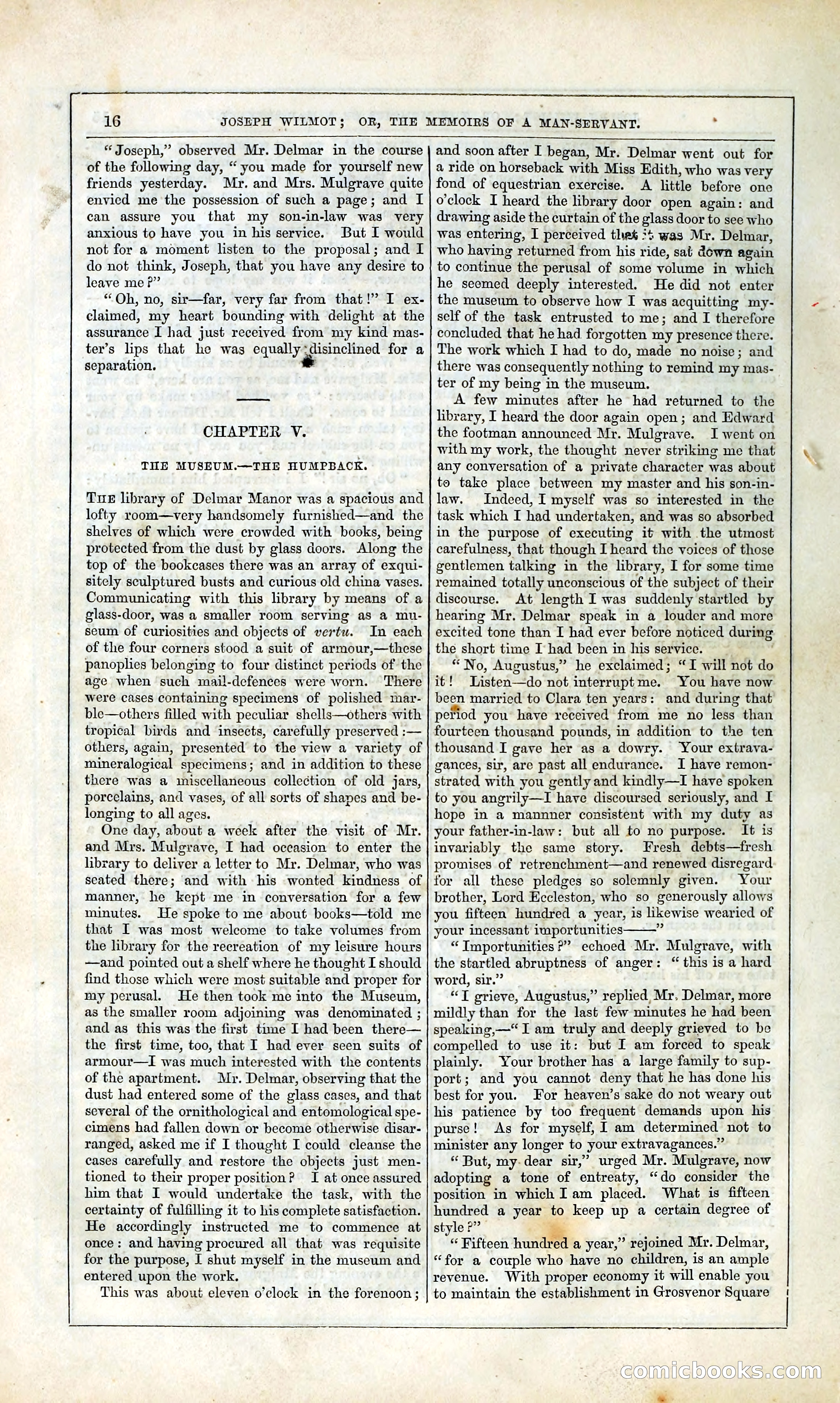 Joseph Wilmot, or, The Memoirs of a Man-Servant — page 29 of 394