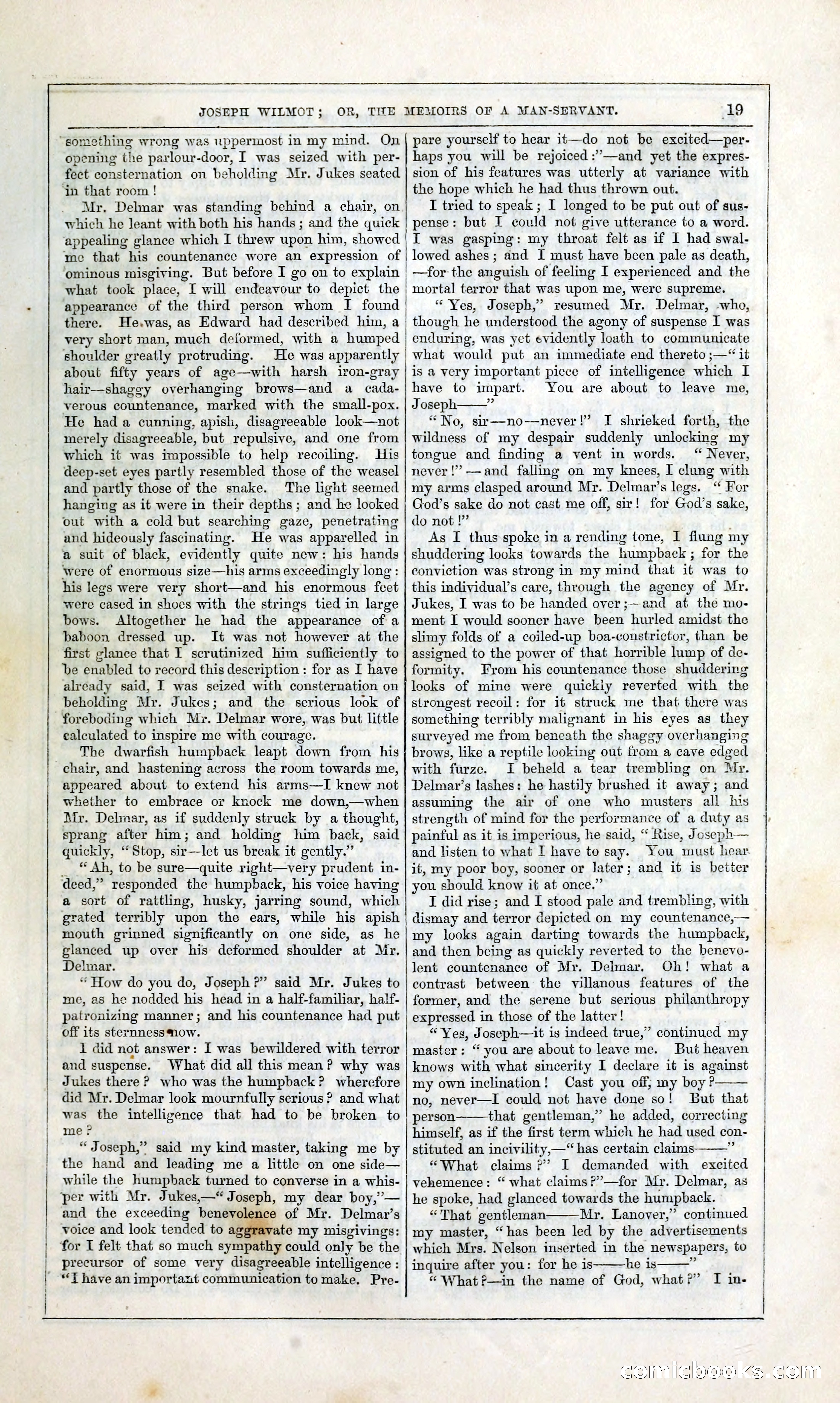Joseph Wilmot, or, The Memoirs of a Man-Servant — page 32 of 394