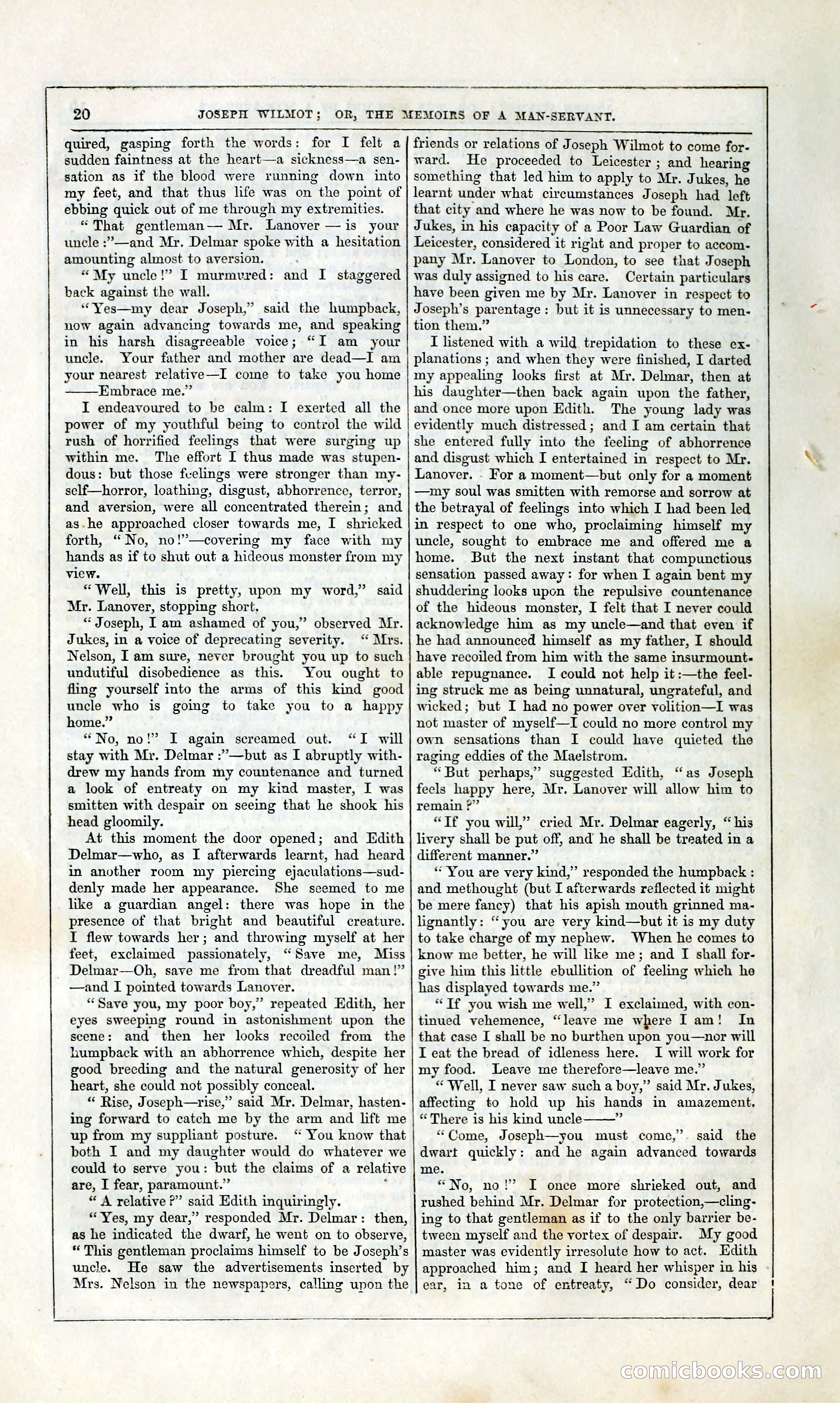 Joseph Wilmot, or, The Memoirs of a Man-Servant — page 33 of 394