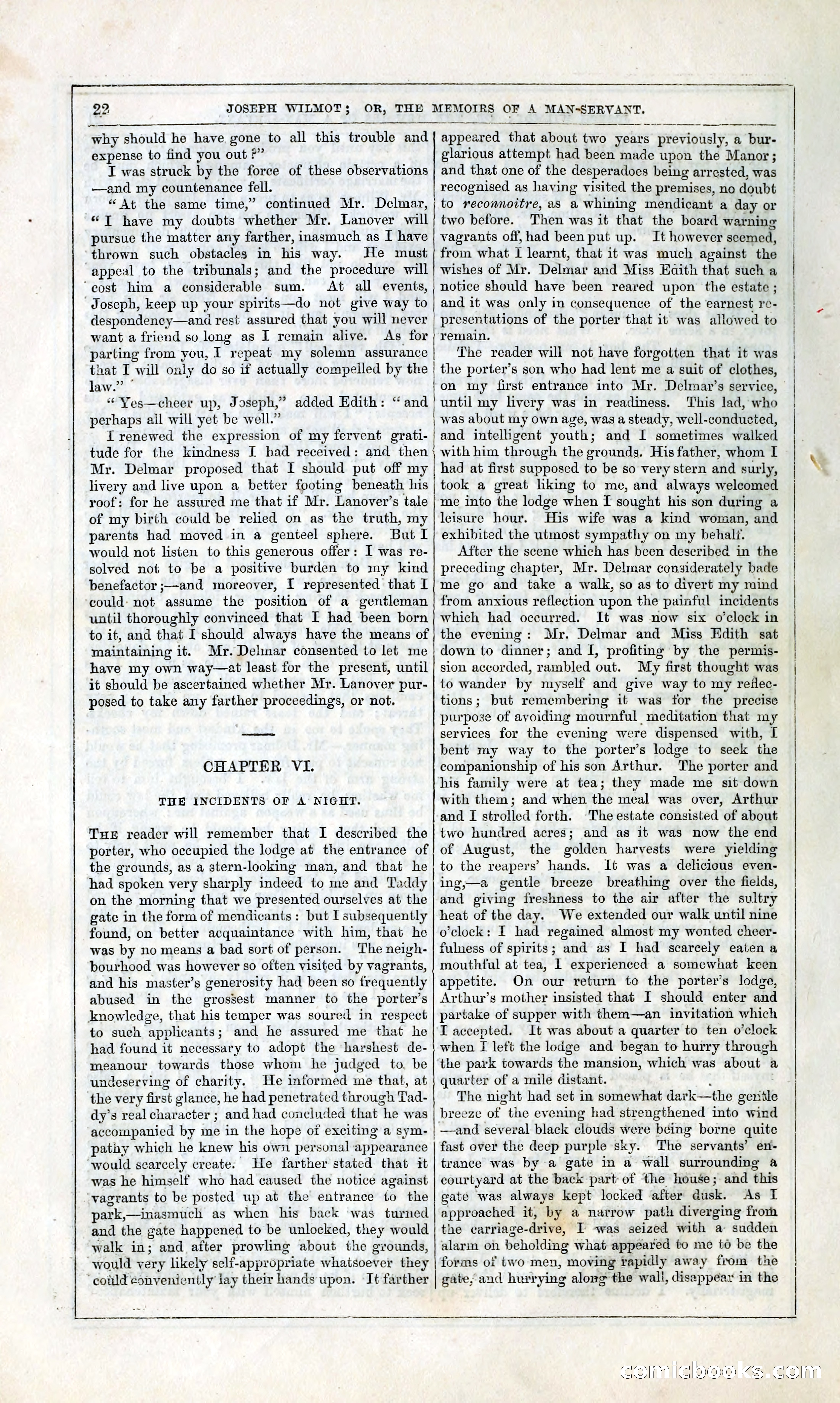 Joseph Wilmot, or, The Memoirs of a Man-Servant — page 35 of 394