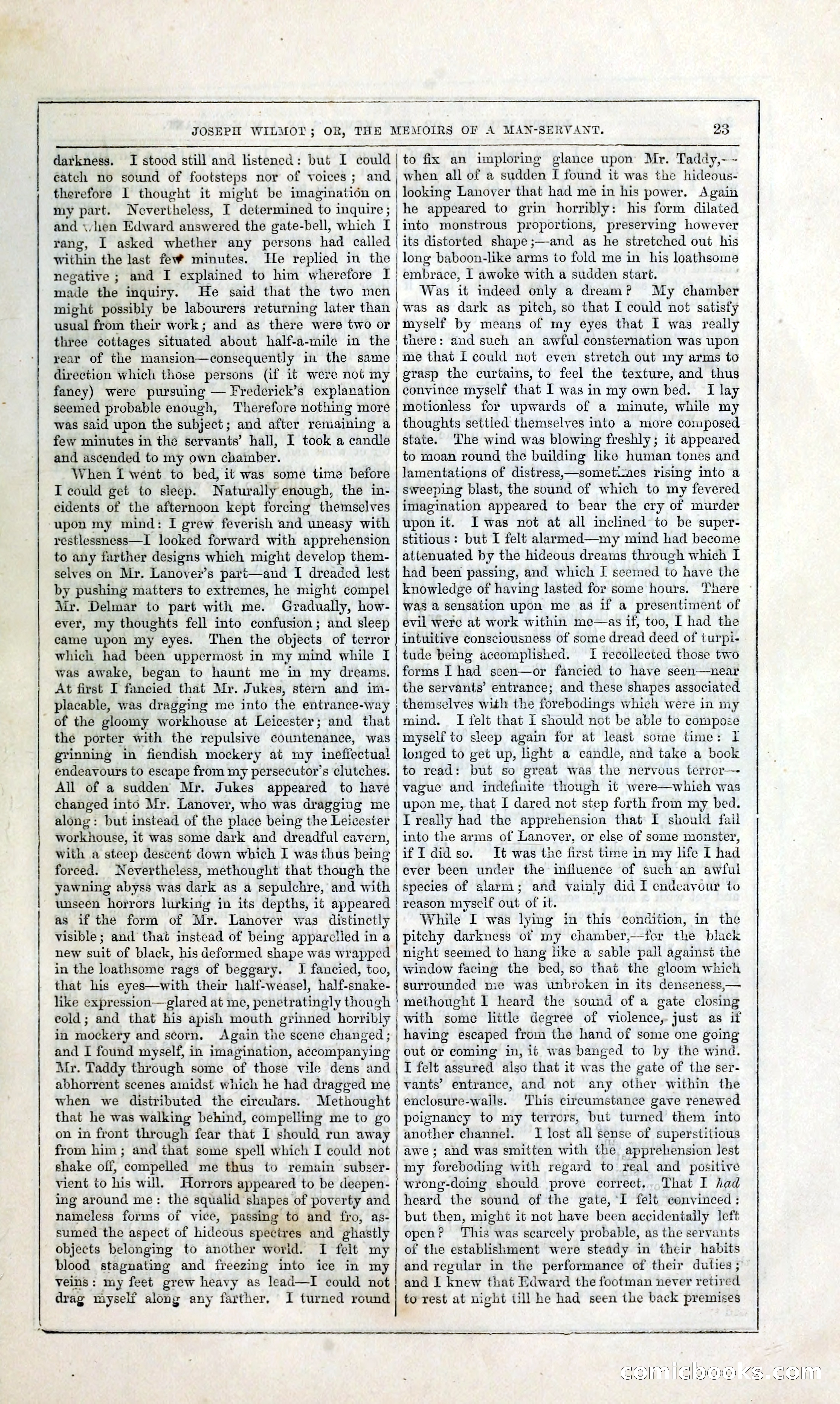Joseph Wilmot, or, The Memoirs of a Man-Servant — page 36 of 394