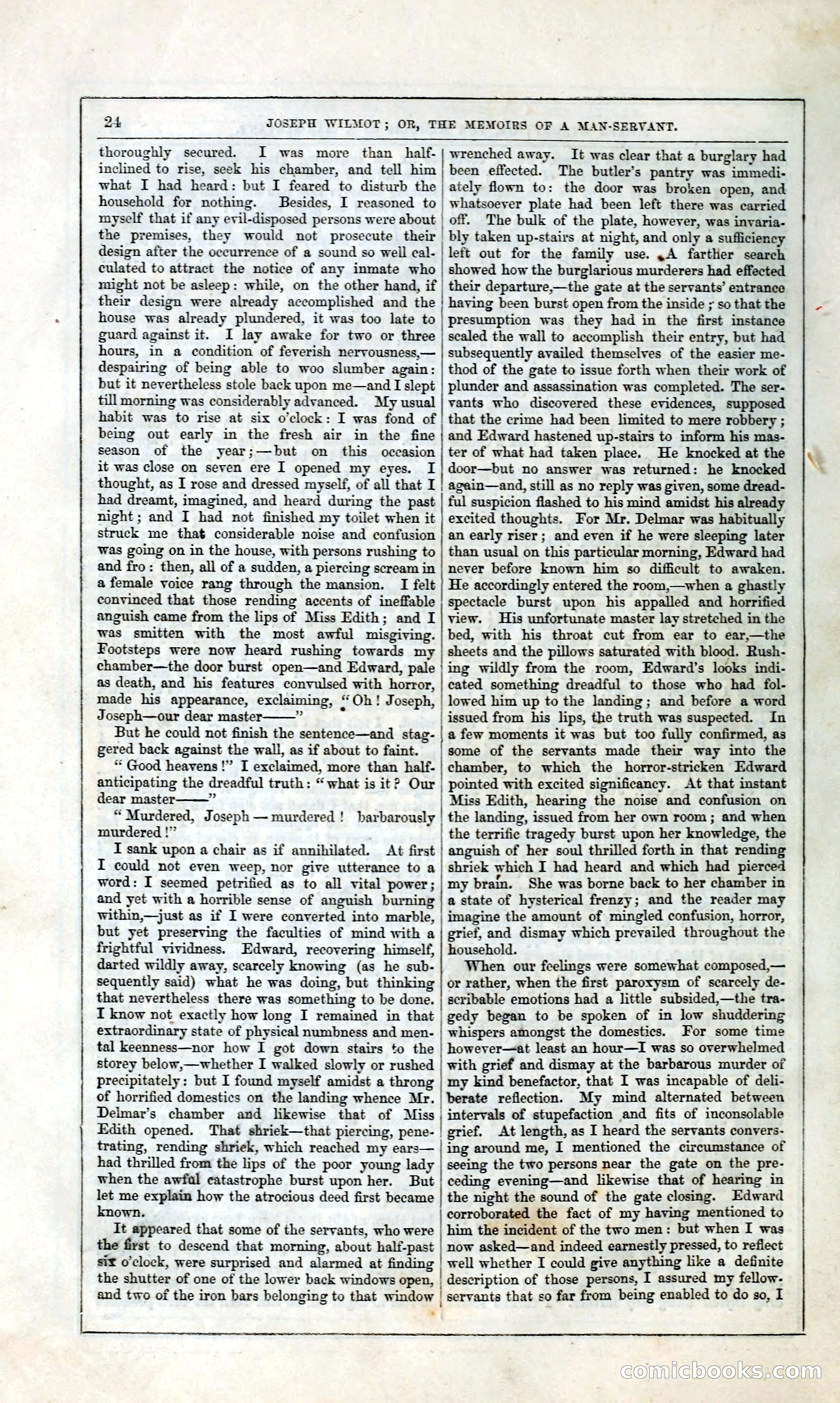 Joseph Wilmot, or, The Memoirs of a Man-Servant — page 37 of 394
