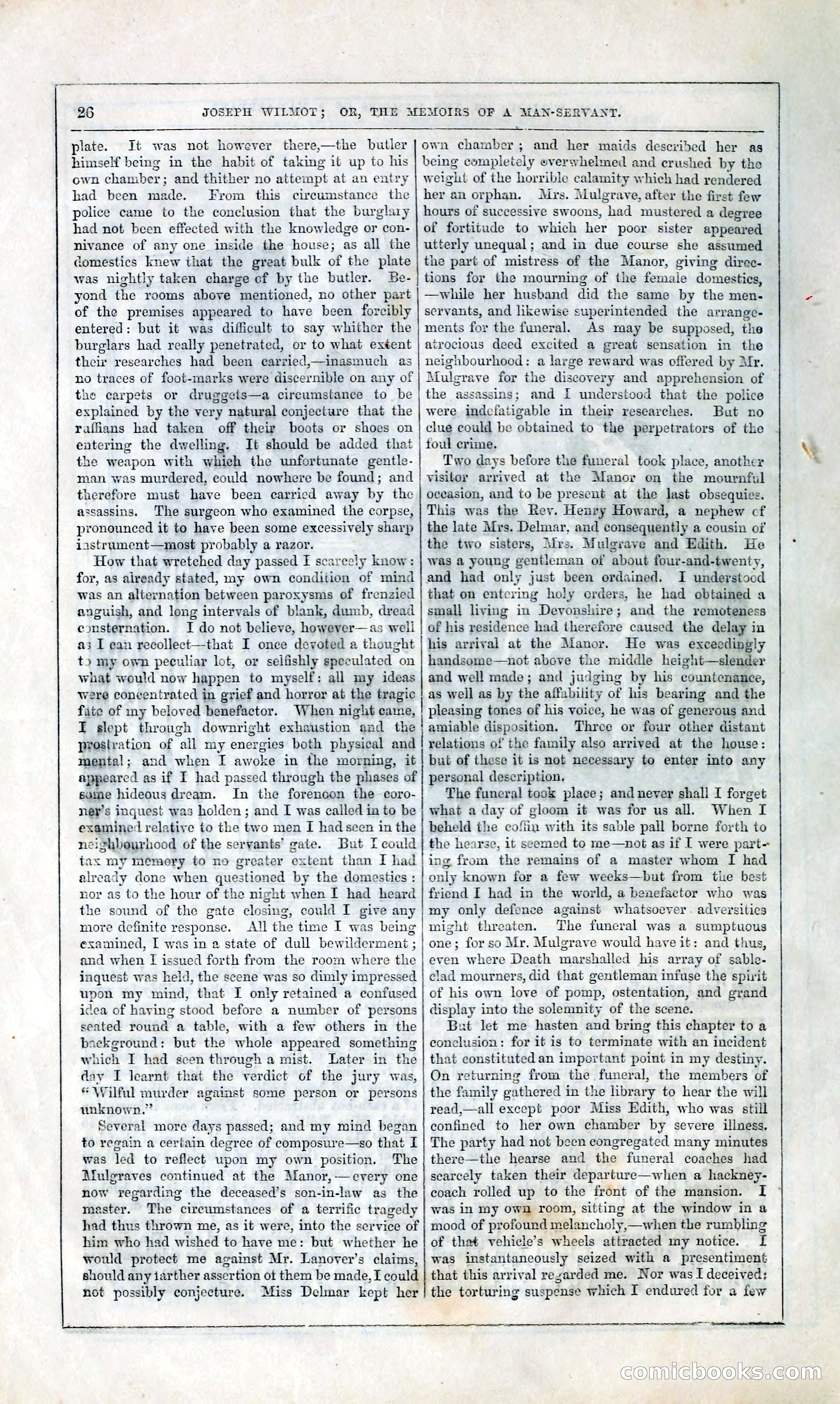 Joseph Wilmot, or, The Memoirs of a Man-Servant — page 39 of 394