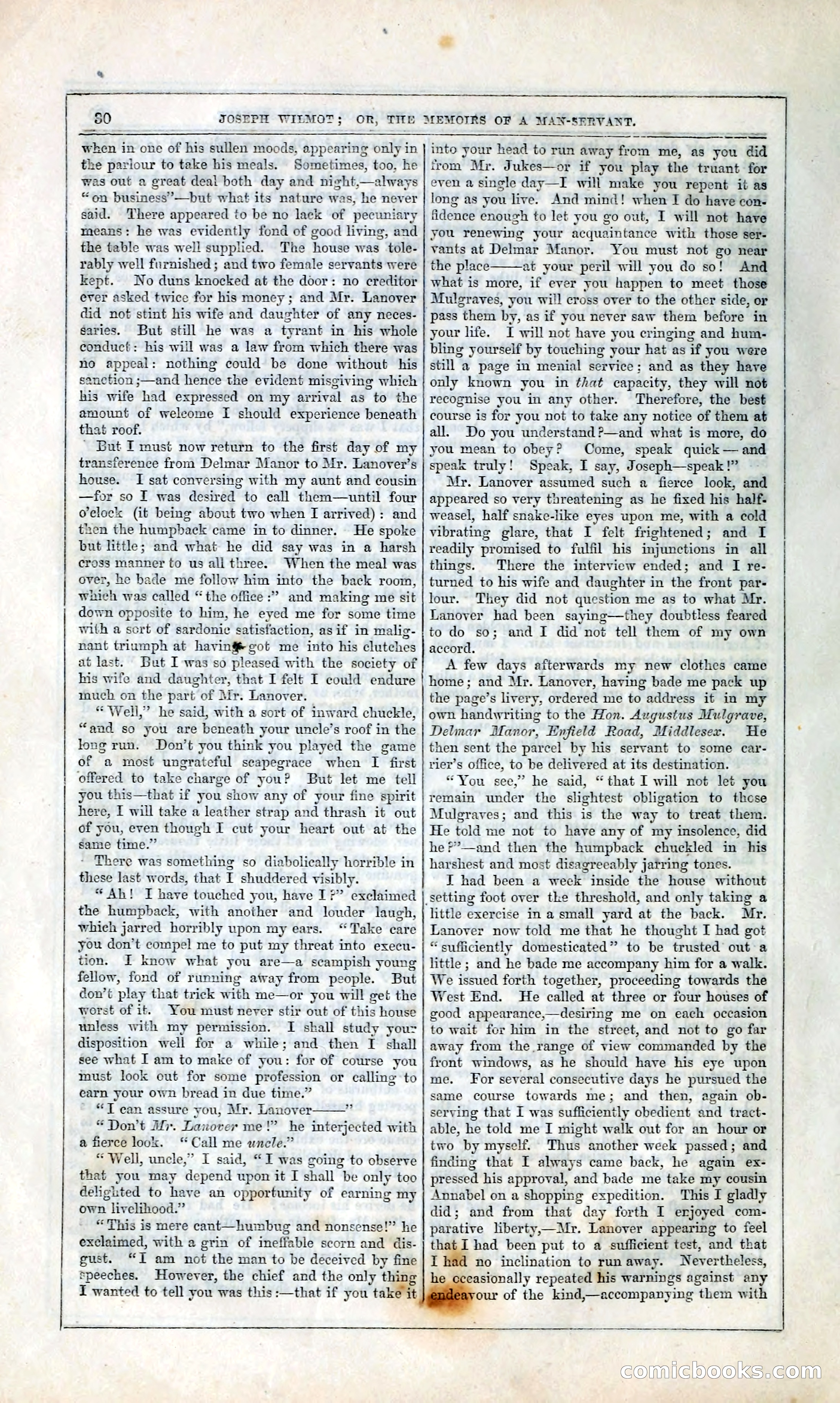 Joseph Wilmot, or, The Memoirs of a Man-Servant — page 43 of 394