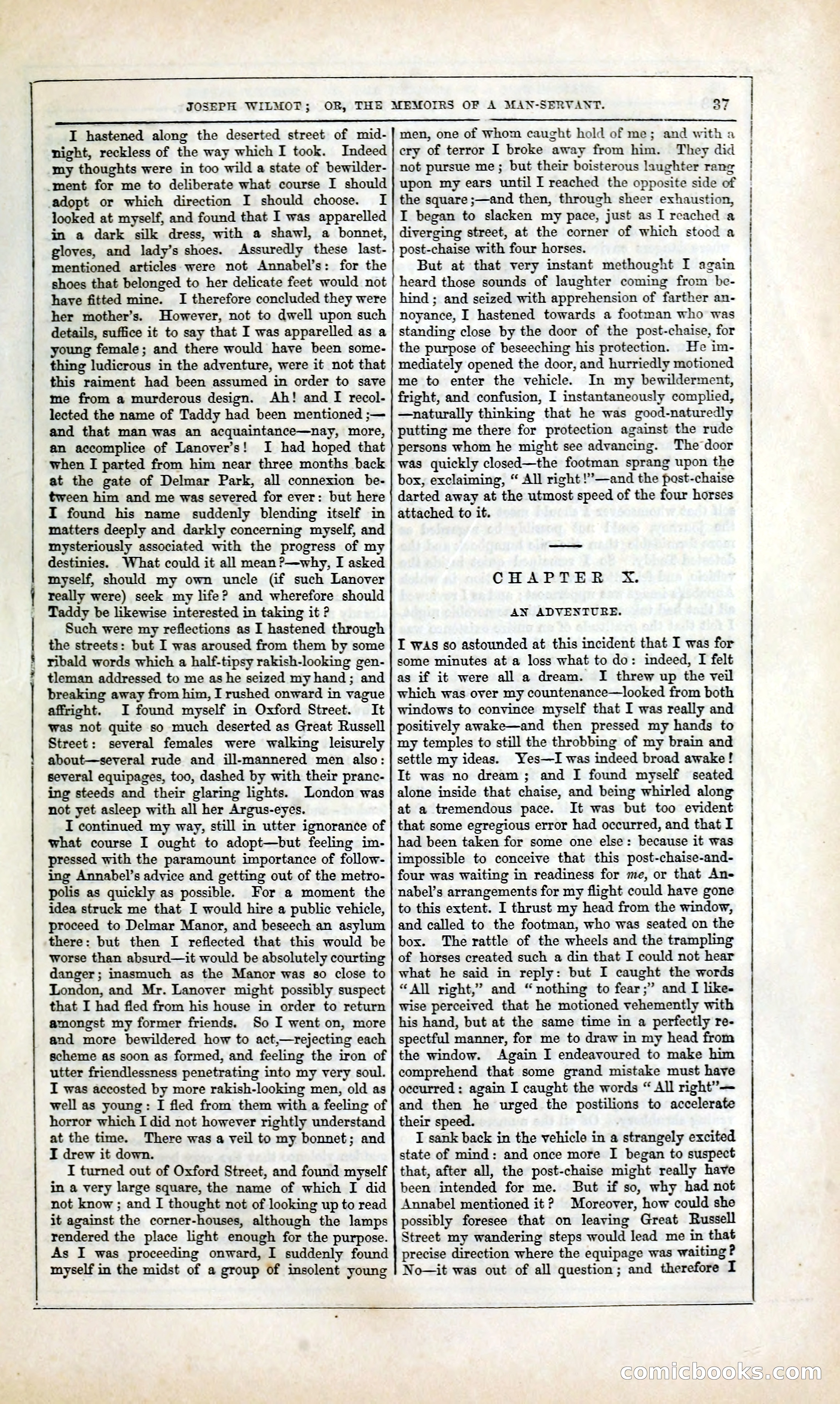 Joseph Wilmot, or, The Memoirs of a Man-Servant — page 50 of 394