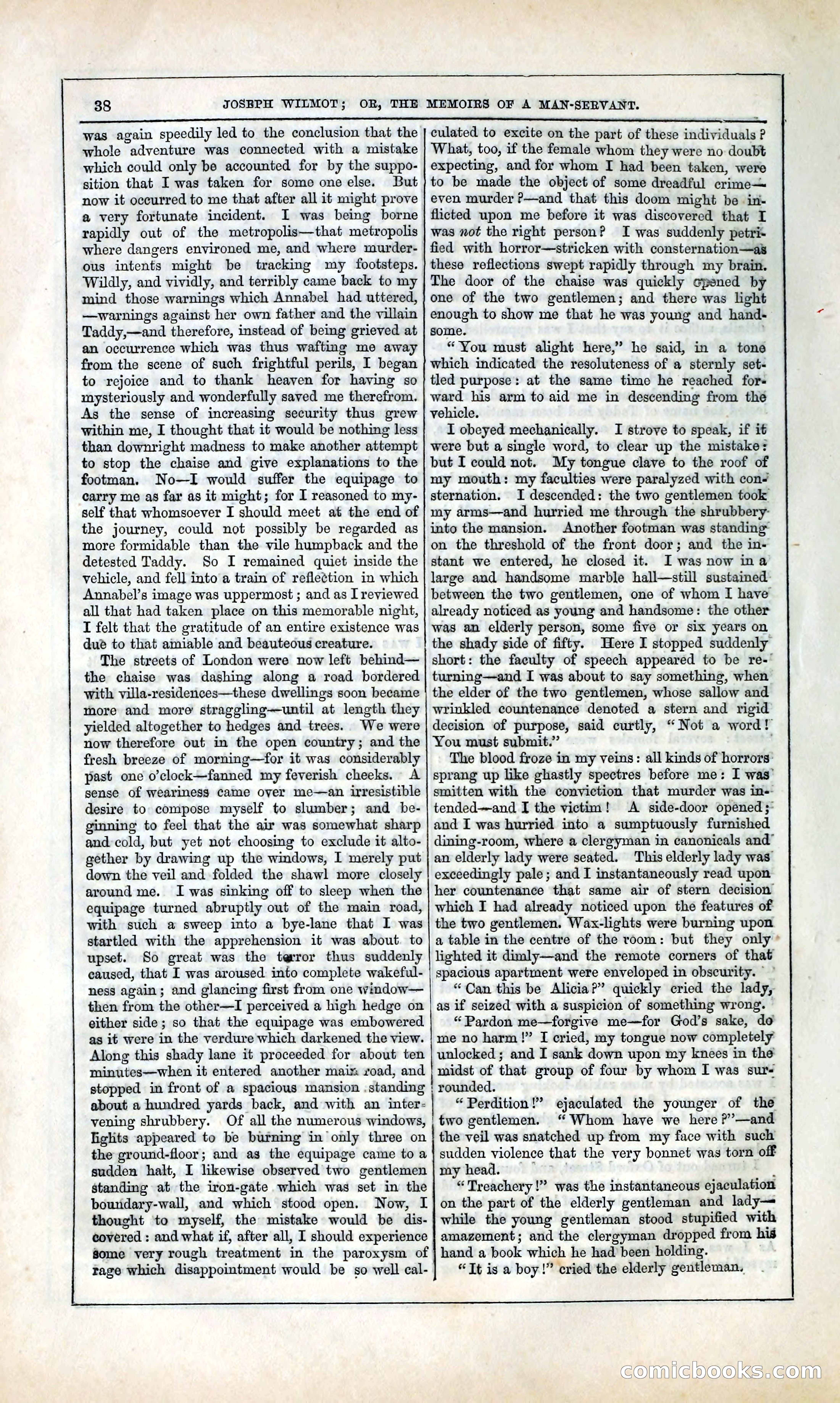 Joseph Wilmot, or, The Memoirs of a Man-Servant — page 51 of 394