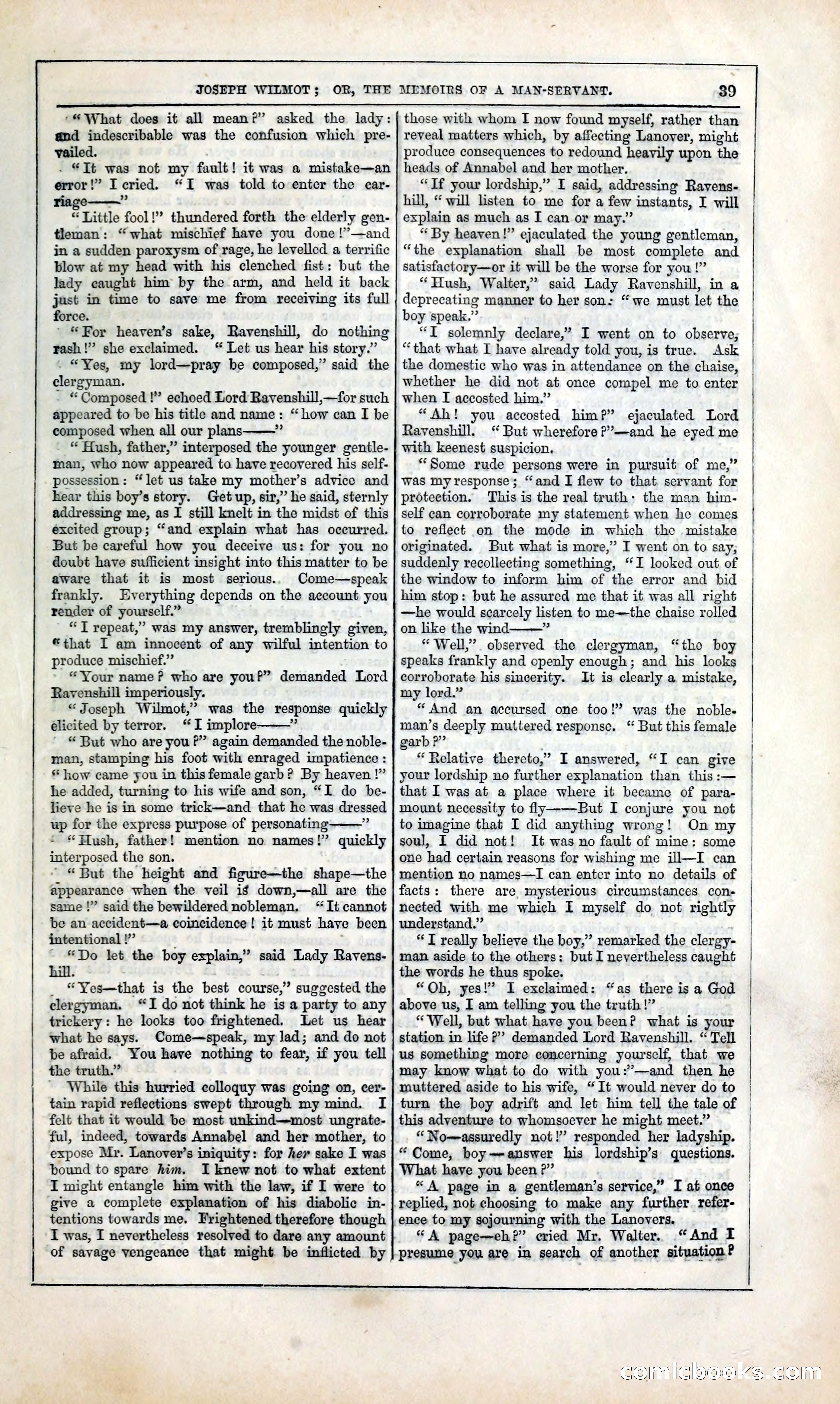 Joseph Wilmot, or, The Memoirs of a Man-Servant — page 52 of 394