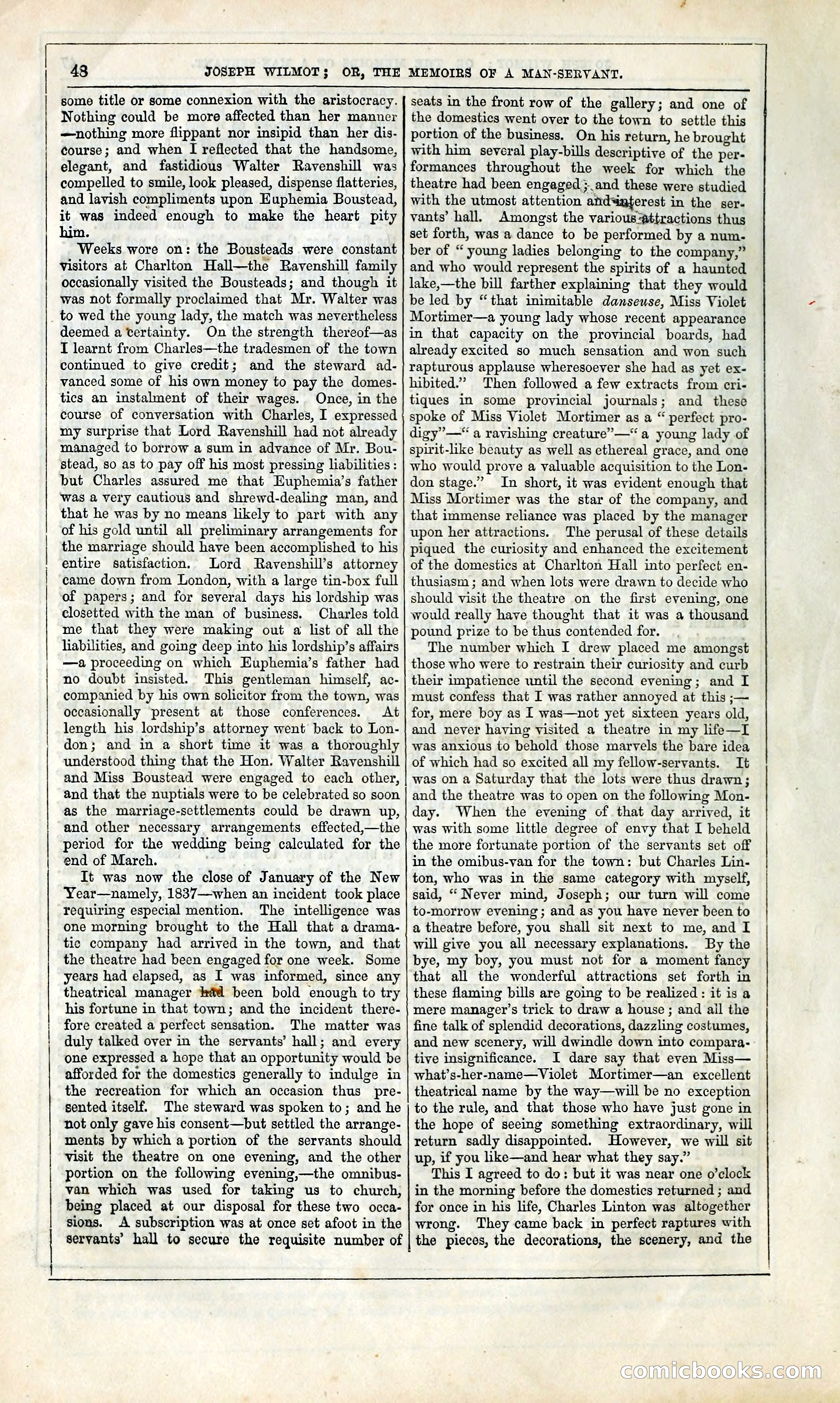 Joseph Wilmot, or, The Memoirs of a Man-Servant — page 61 of 394