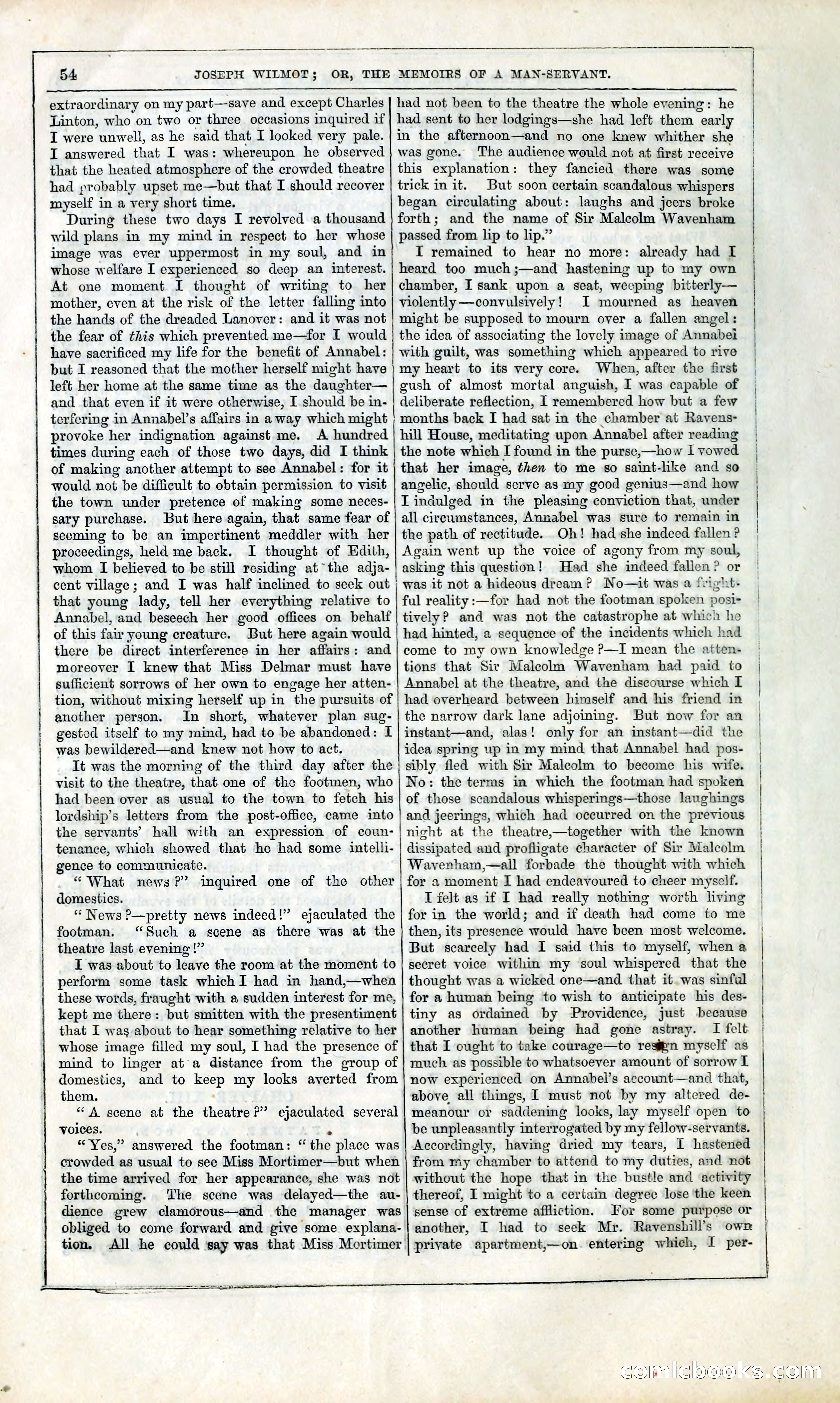 Joseph Wilmot, or, The Memoirs of a Man-Servant — page 67 of 394