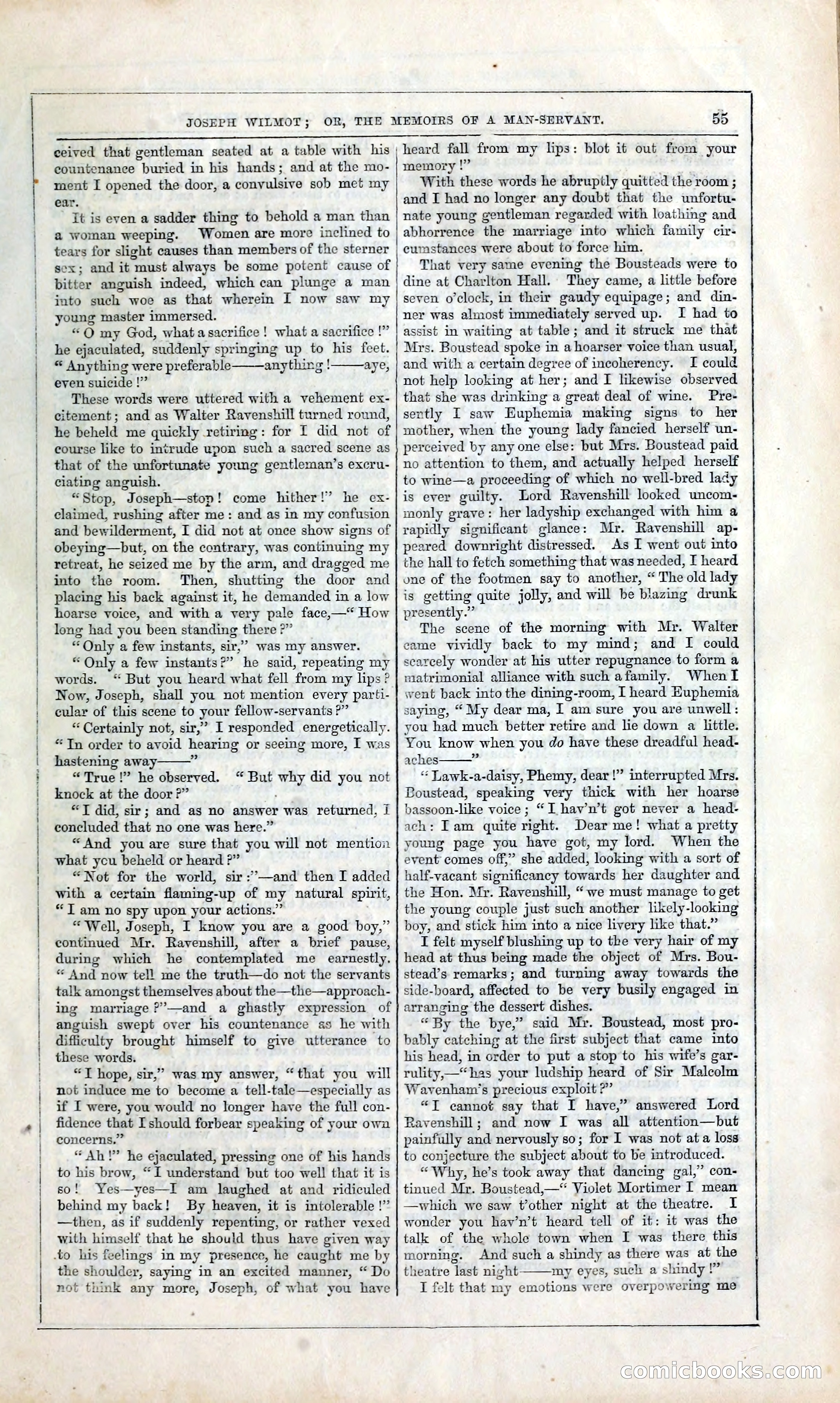 Joseph Wilmot, or, The Memoirs of a Man-Servant — page 68 of 394