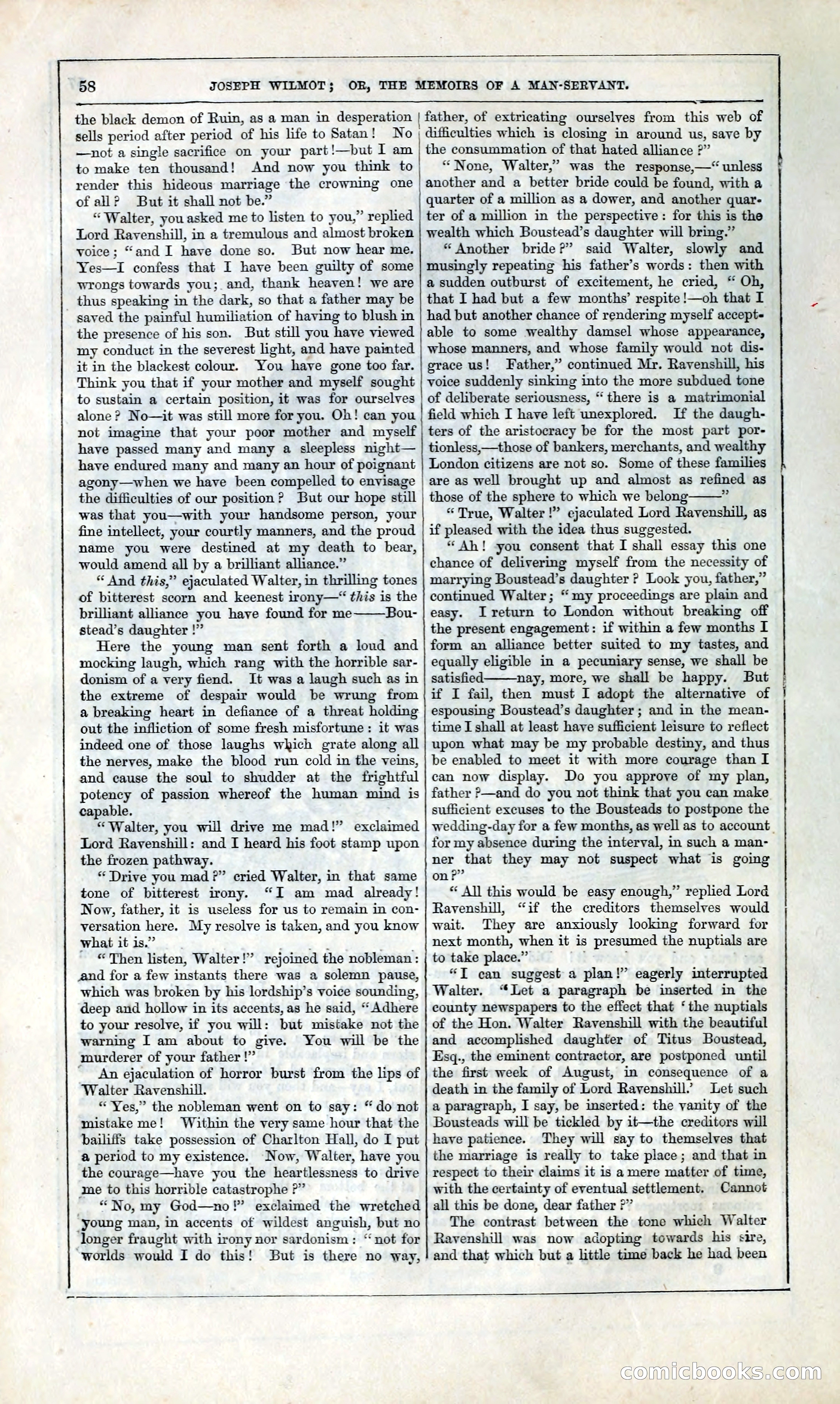Joseph Wilmot, or, The Memoirs of a Man-Servant — page 71 of 394