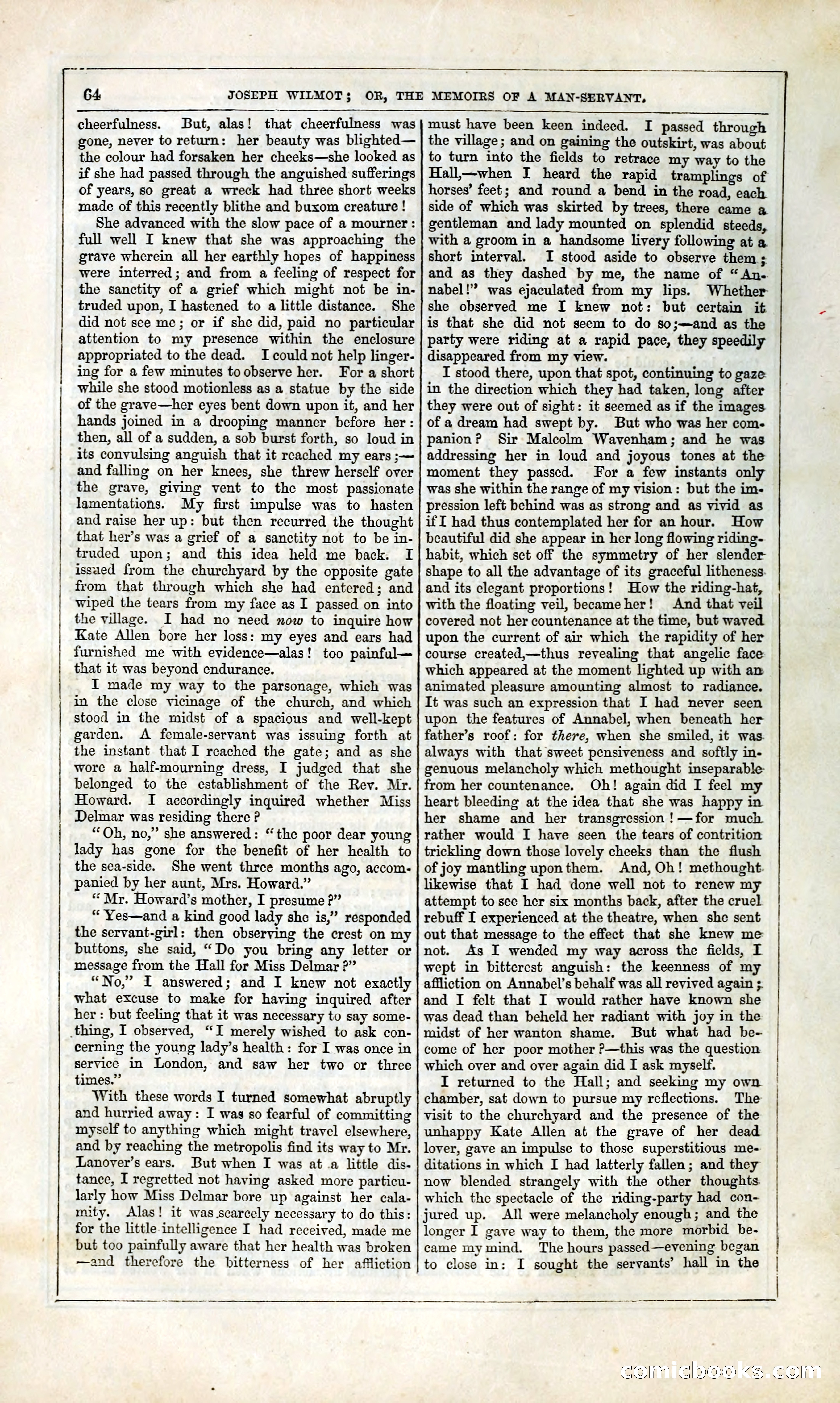 Joseph Wilmot, or, The Memoirs of a Man-Servant — page 77 of 394