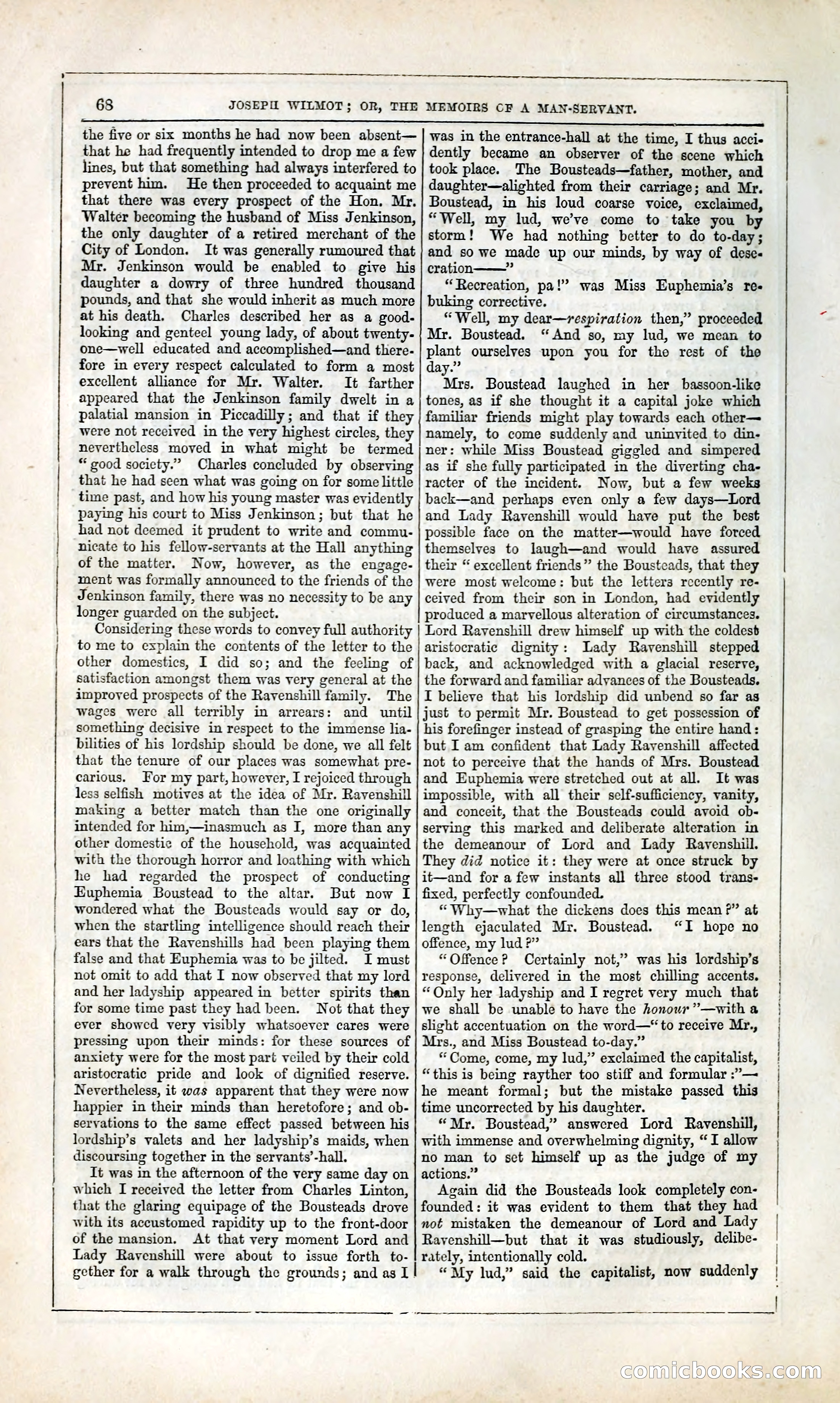 Joseph Wilmot, or, The Memoirs of a Man-Servant — page 81 of 394