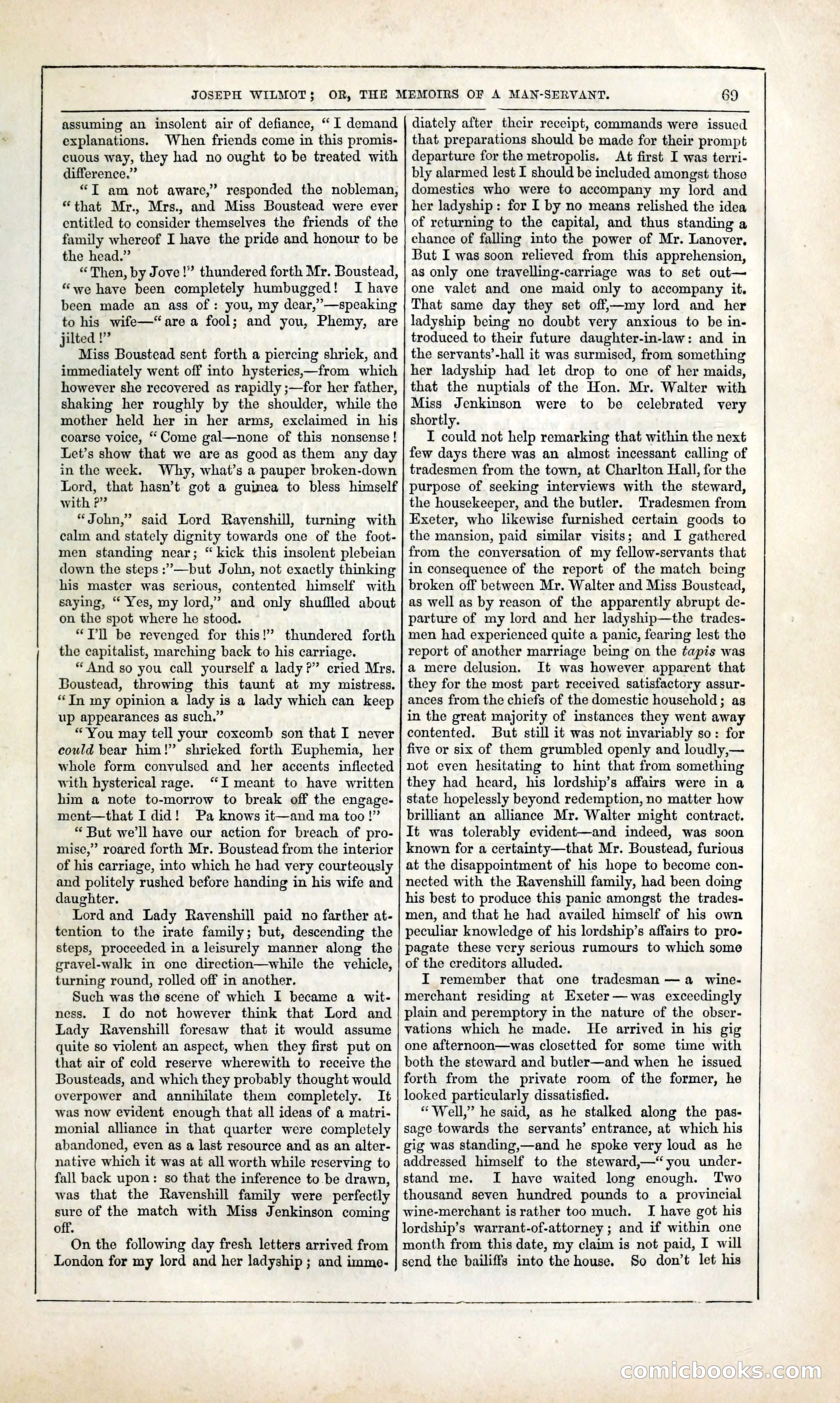 Joseph Wilmot, or, The Memoirs of a Man-Servant — page 82 of 394