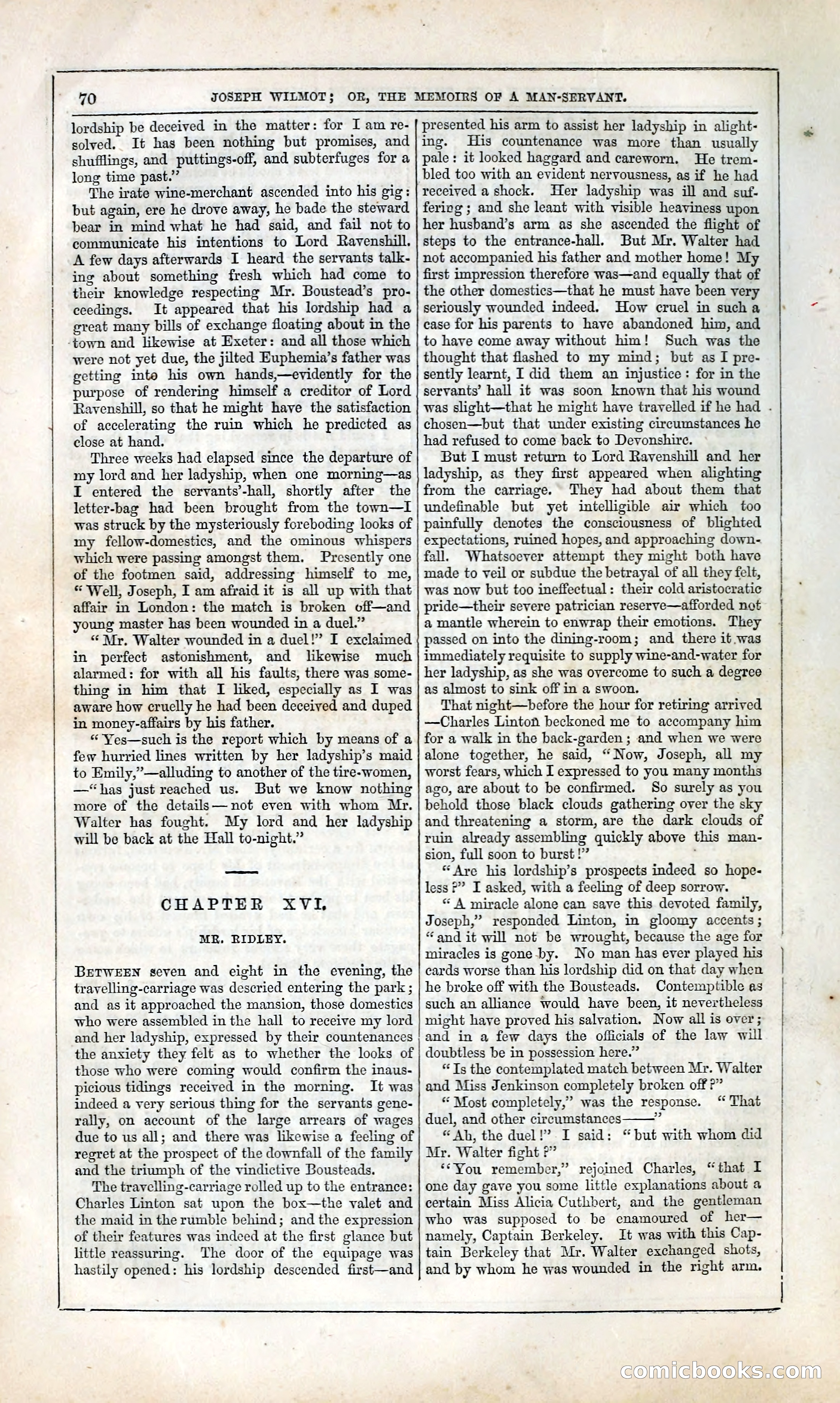 Joseph Wilmot, or, The Memoirs of a Man-Servant — page 83 of 394