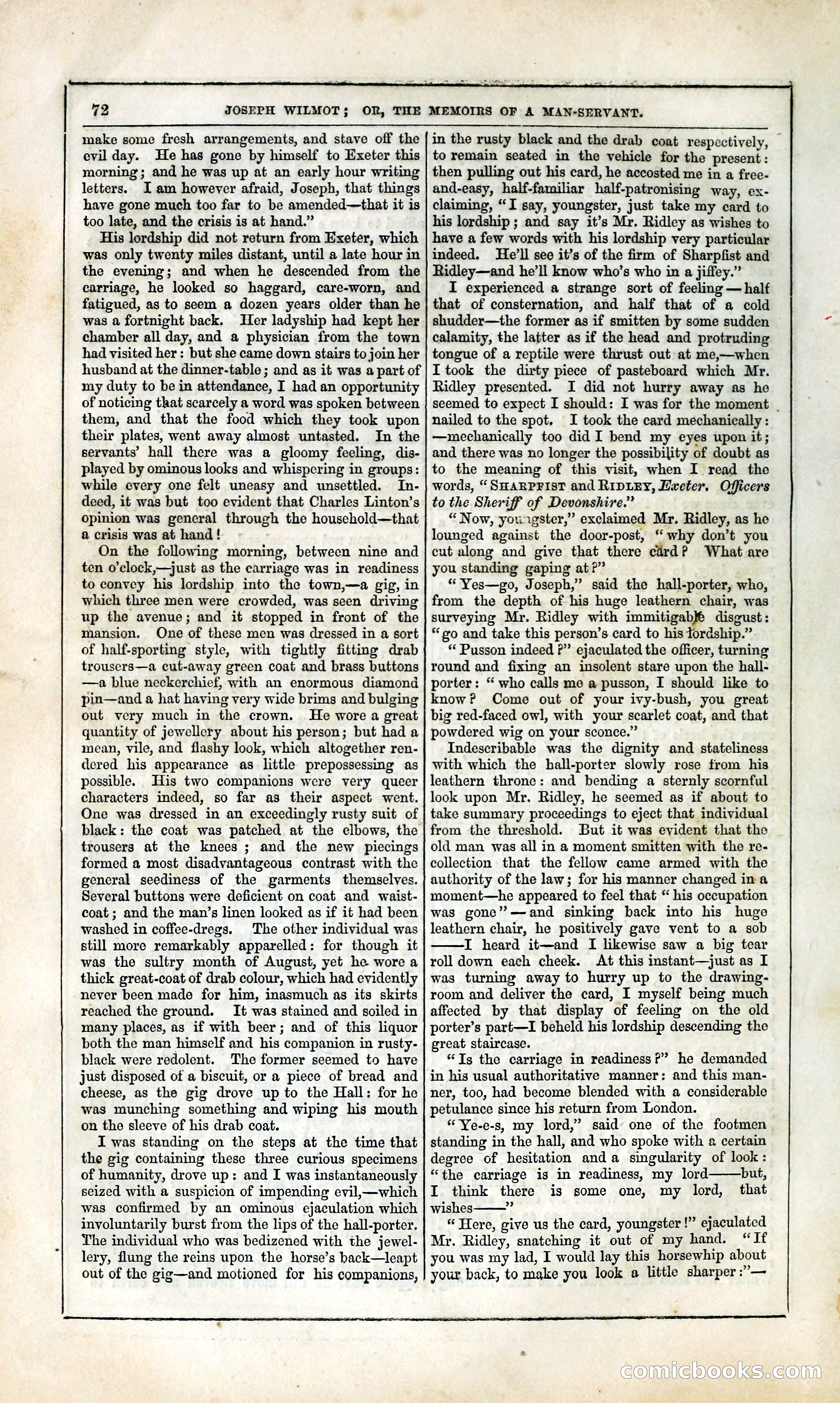 Joseph Wilmot, or, The Memoirs of a Man-Servant — page 85 of 394